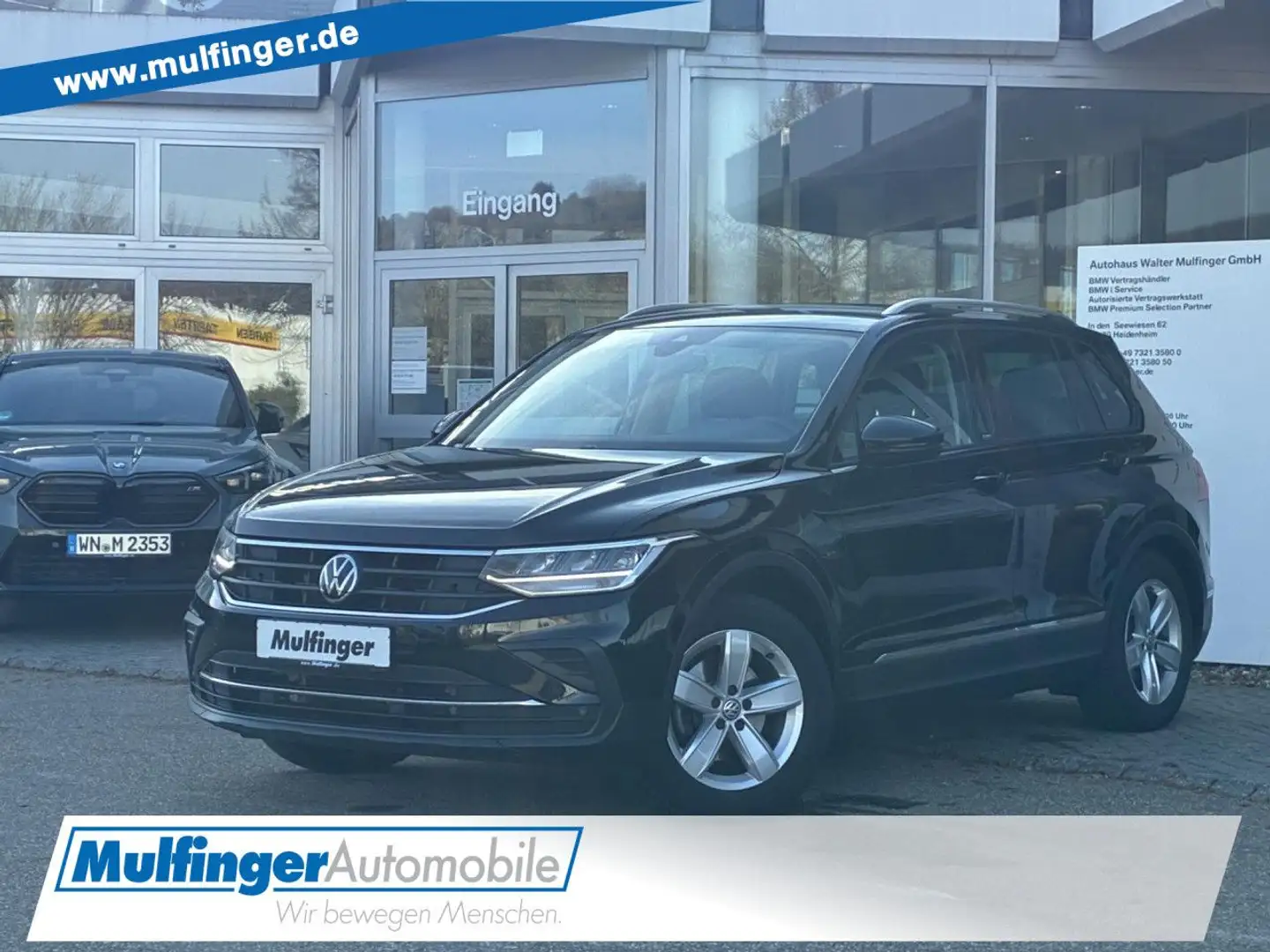 Volkswagen Tiguan 1.5 TSI ACTIVE Lenkradh.Navi AppleCar AHK Noir - 1