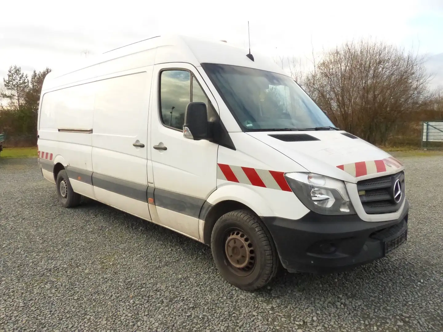 Mercedes-Benz Sprinter II Kasten 316 CDI*MAXI*NAVI*AHZV*Klima Blanc - 2