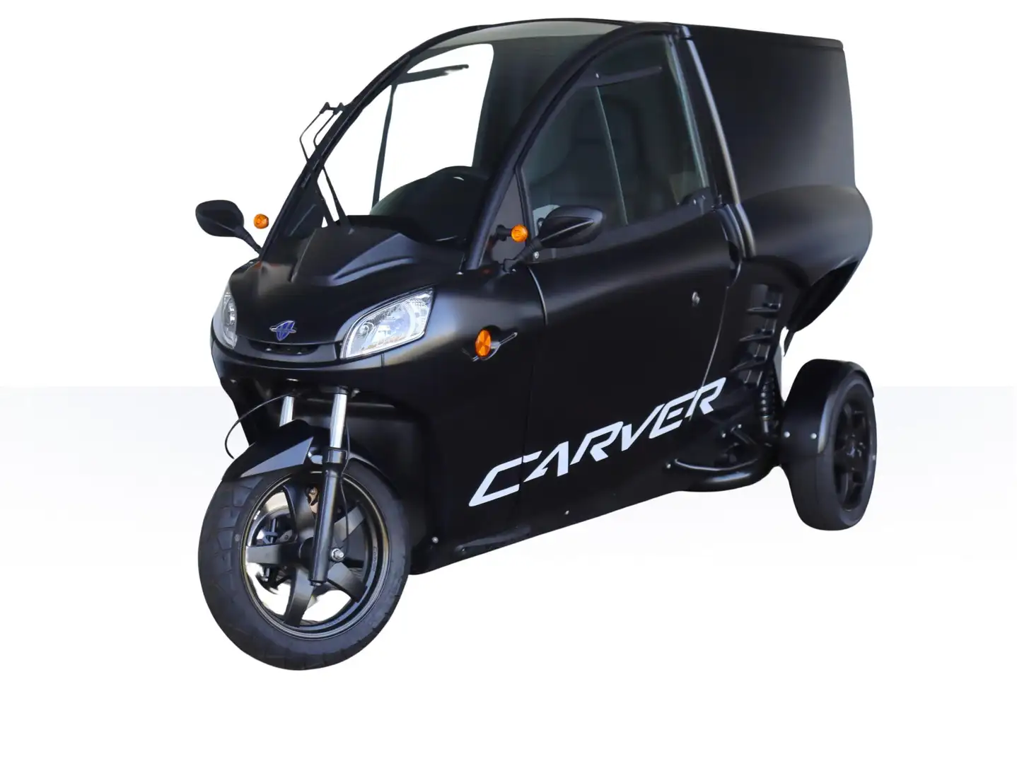Carver Cargo S+ 7.1 kWh | 100% elektrisch| 80 km/u | Bluetooth Negru - 1