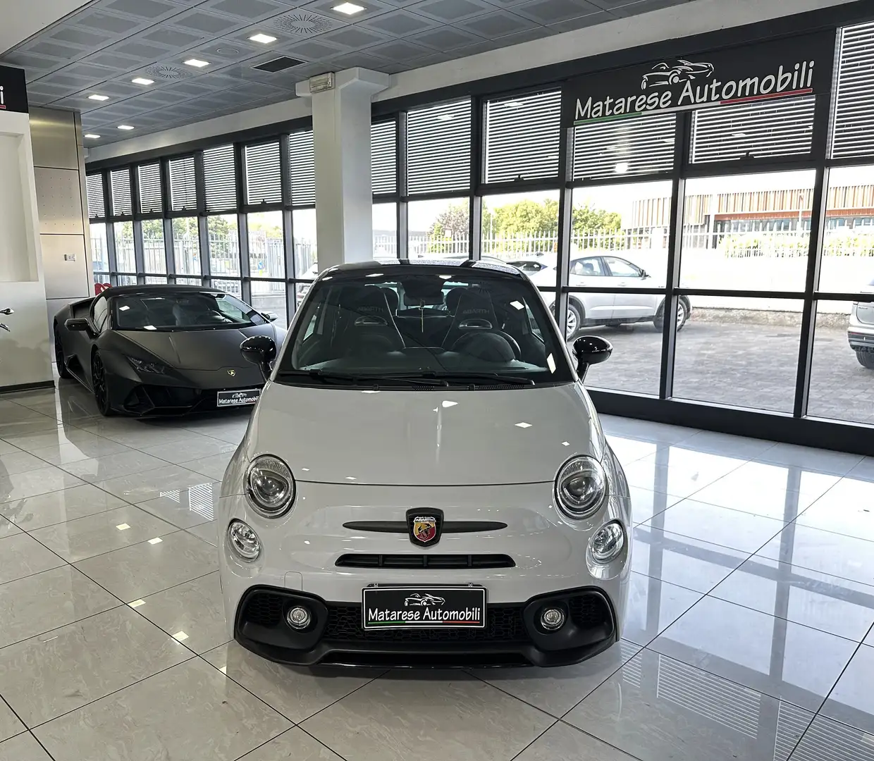 Abarth 595 1.4 180cv Competizione Automatica CarPLAY Navi Gris - 2