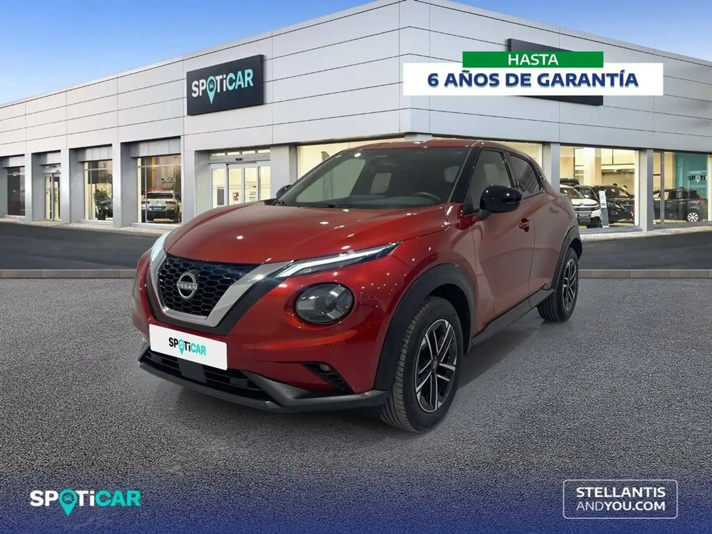Nissan Juke DIG-T 86 kW (117 CV) 6 M/T N-CONNECTA Rood - 1
