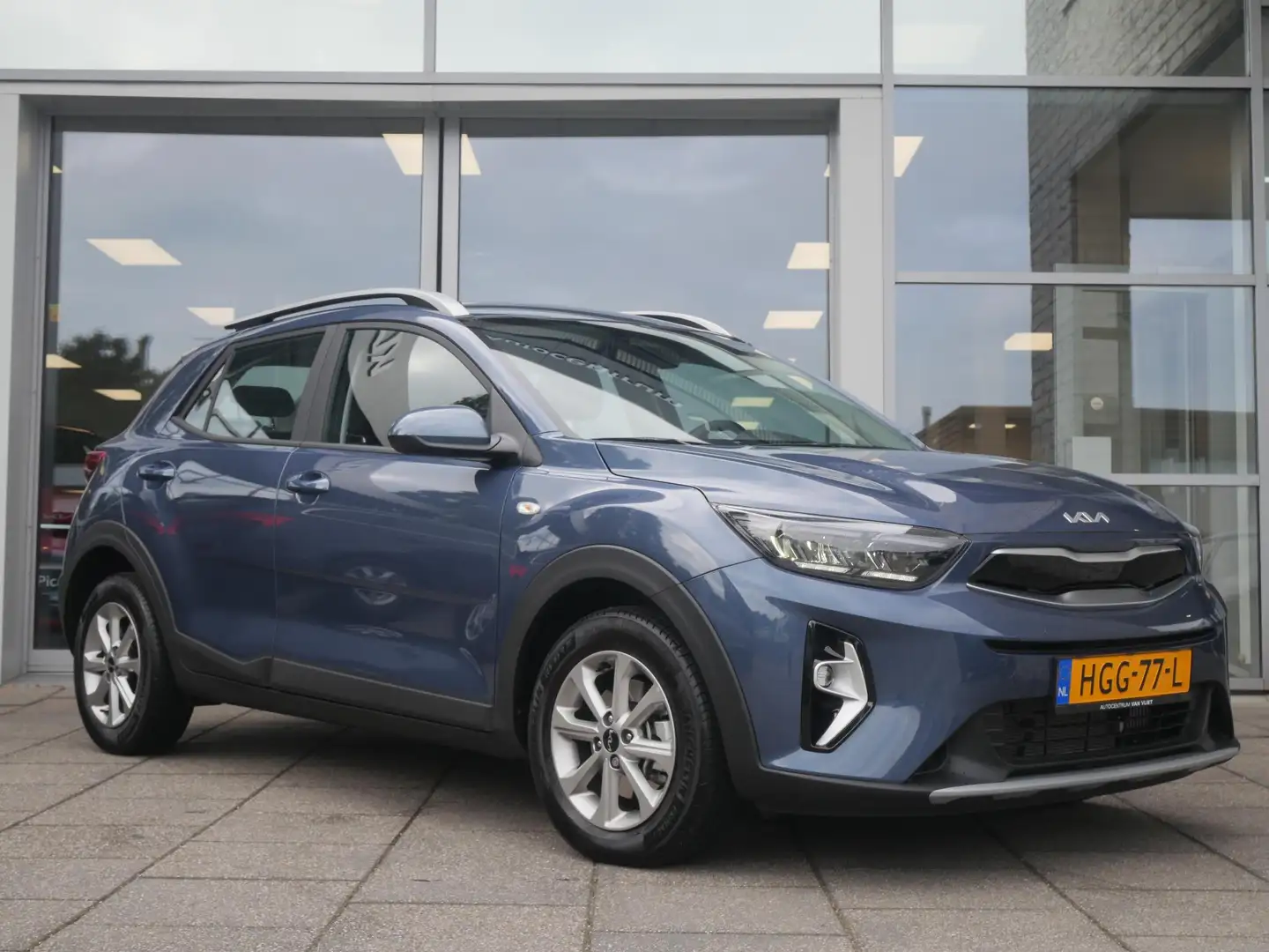Kia Stonic 1.0 T-GDi MHEV DynamicLine | Cruise | Clima | Came Blauw - 2
