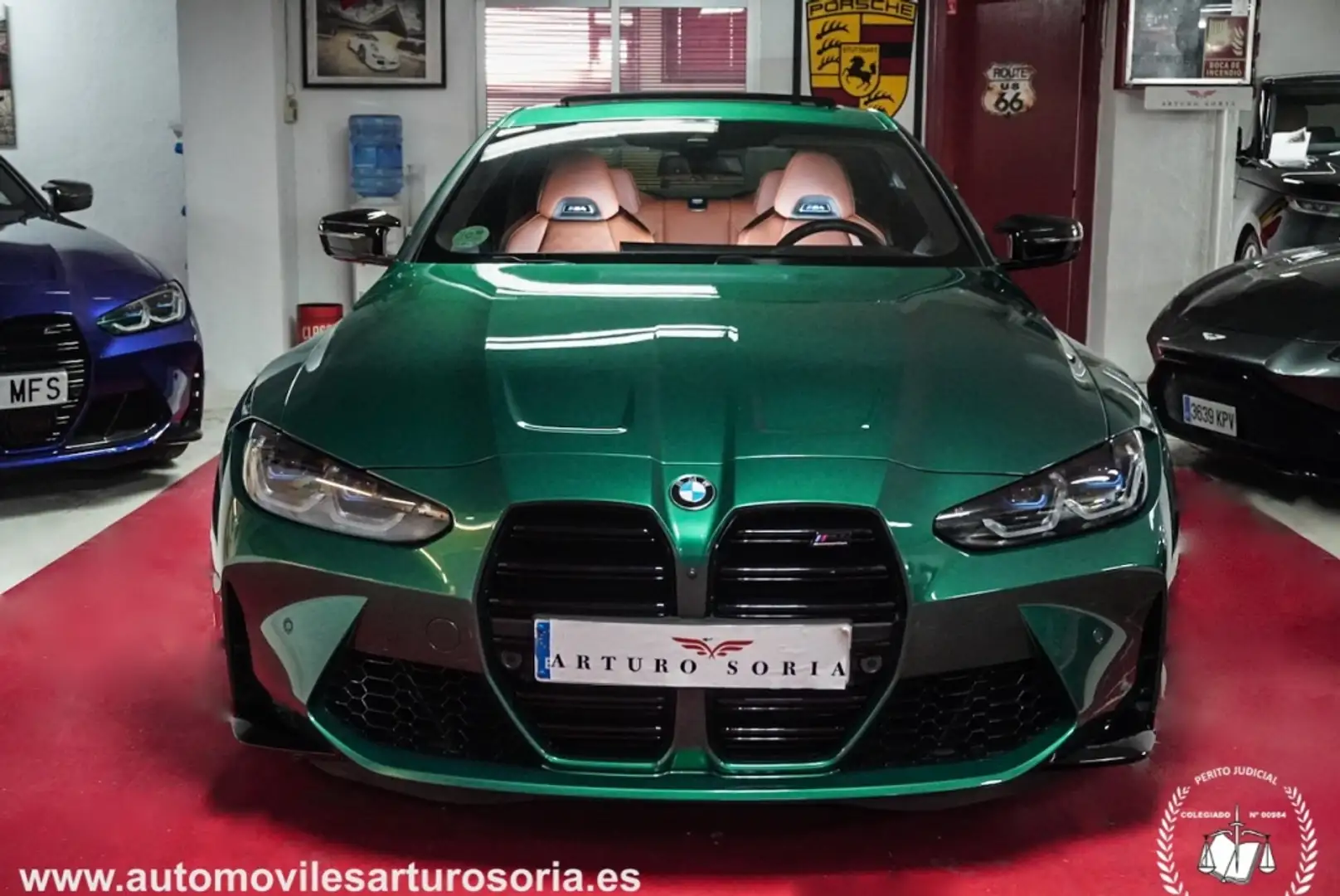 BMW M4 Coupé Competition Vert - 2