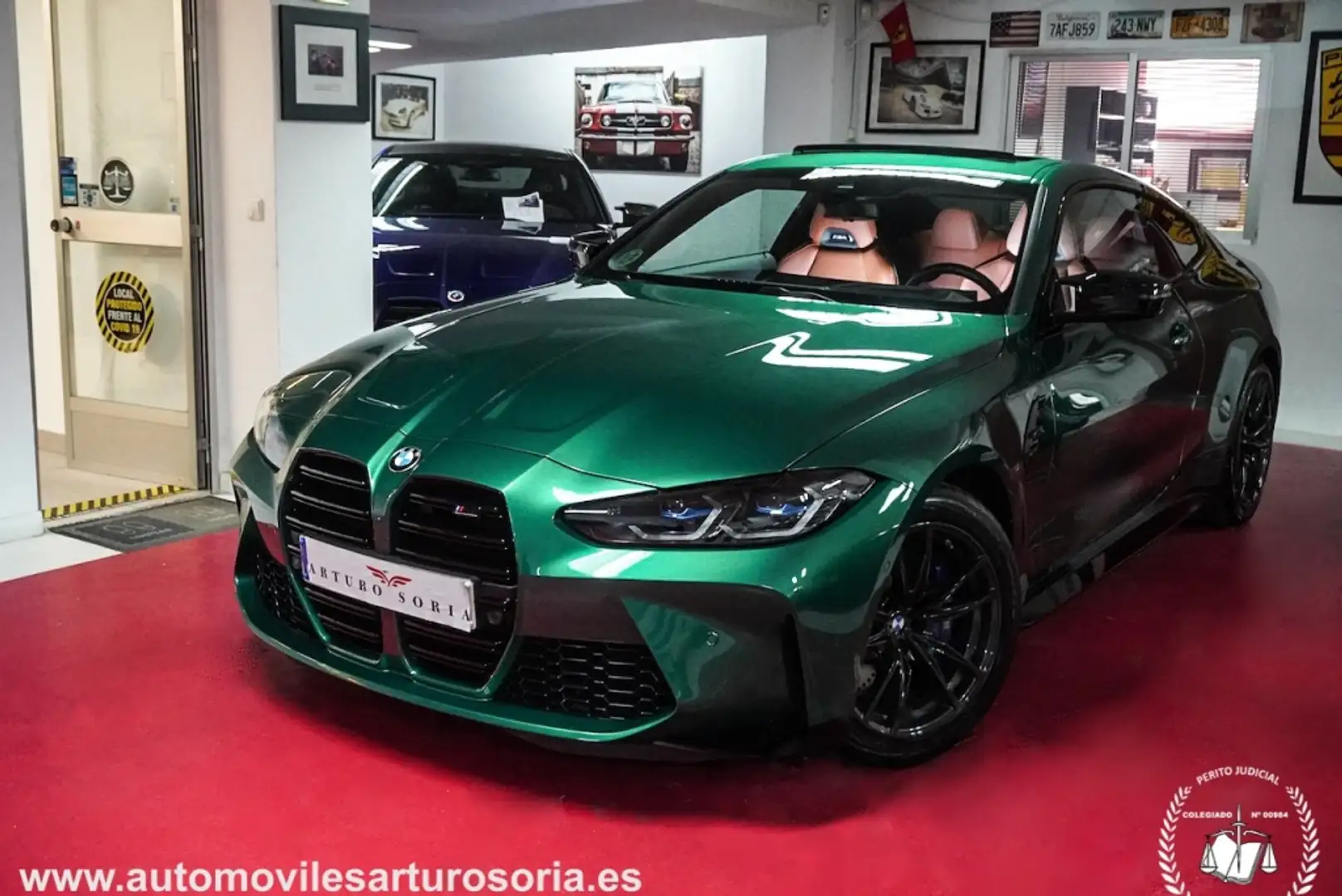 BMW M4 Coupé Competition Vert - 1
