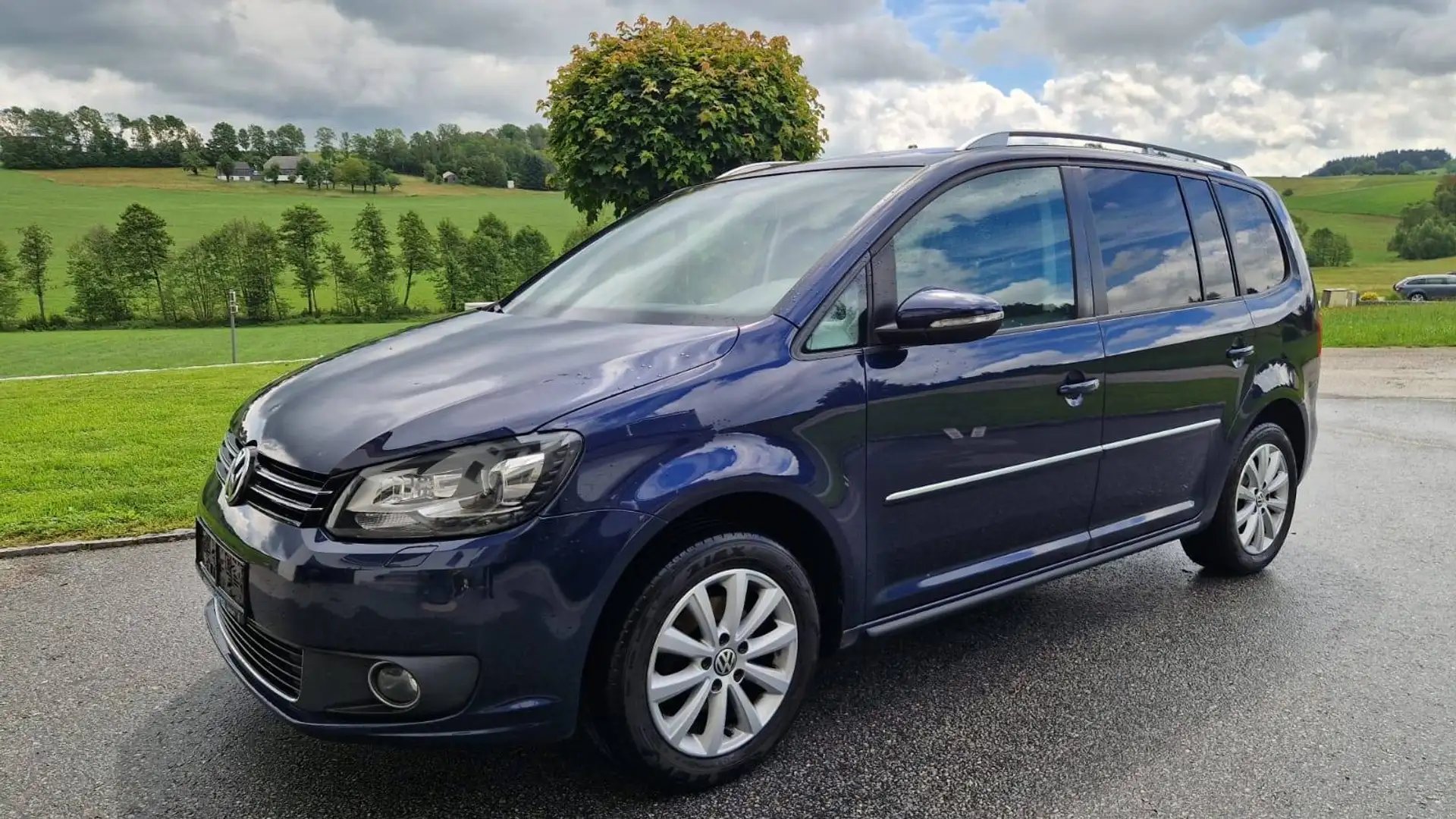 Volkswagen Touran Touran Highline 1,6 BMT TDI DPF Highline Blau - 1