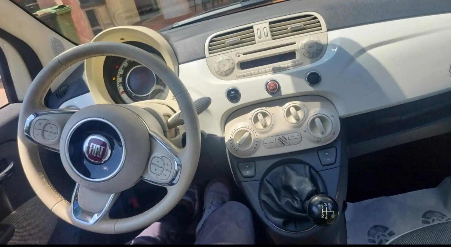 Fiat 500 500 III 1.2 Lounge 69cv Bianco - 2