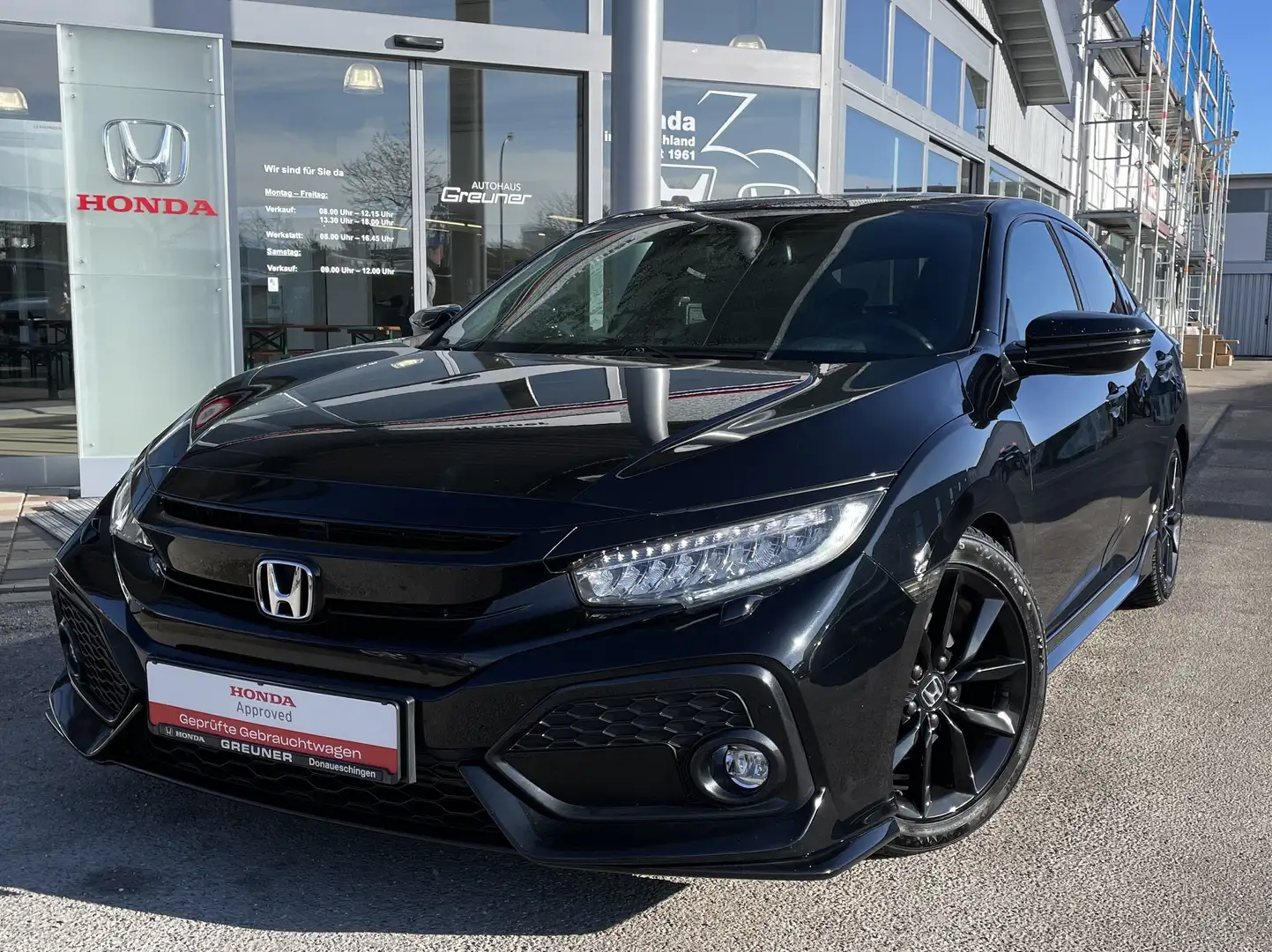 Honda Civic Civic 1.5 i-VTEC Turbo CVT Sport Plus Schwarz - 2