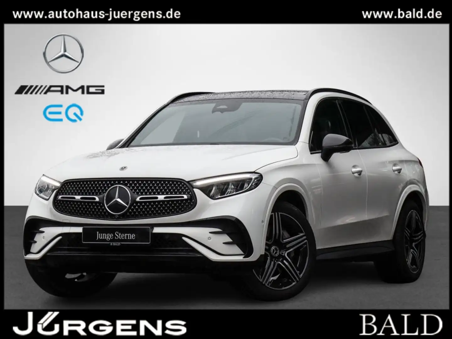Mercedes-Benz GLC 300 4M AMG-Sport/Pano/AHK/Night/Burm/360/20" Weiß - 1