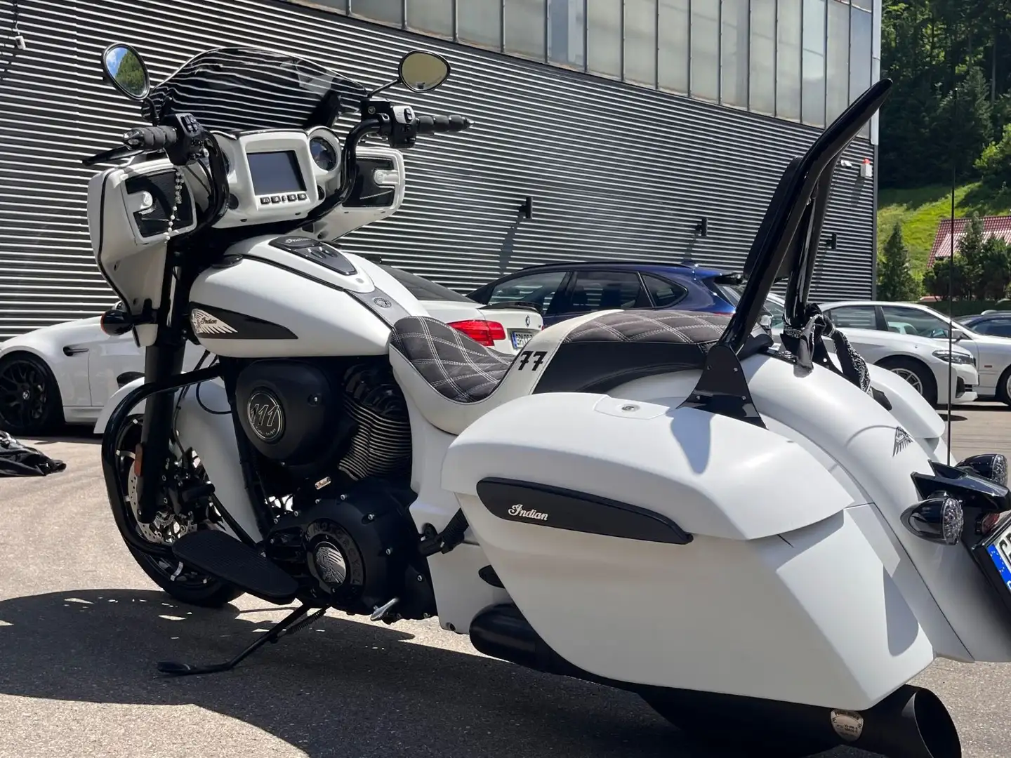 Indian Chieftain Dark Horse *Limited* Penzl V2* TOP Bianco - 2
