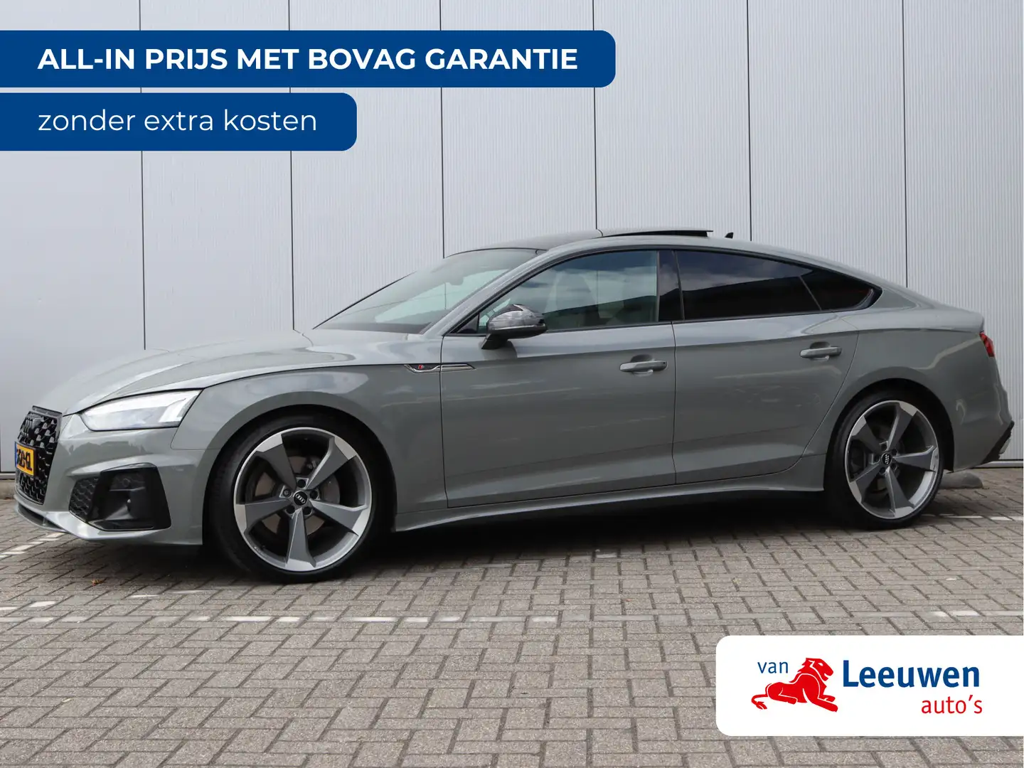 Audi A5 Sportback 40 TFSI S-Line | Panoramadak | Massage | Grijs - 1