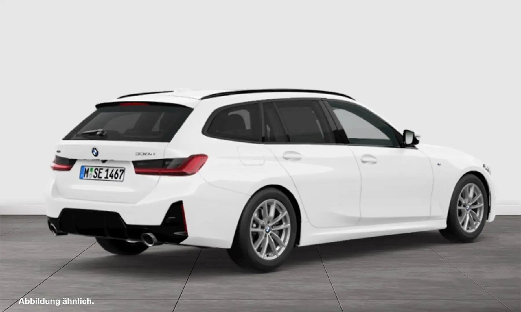 BMW 330 d xDrive Touring M Sport LCI Pano ACC PA+ LED HiFi Weiß - 2