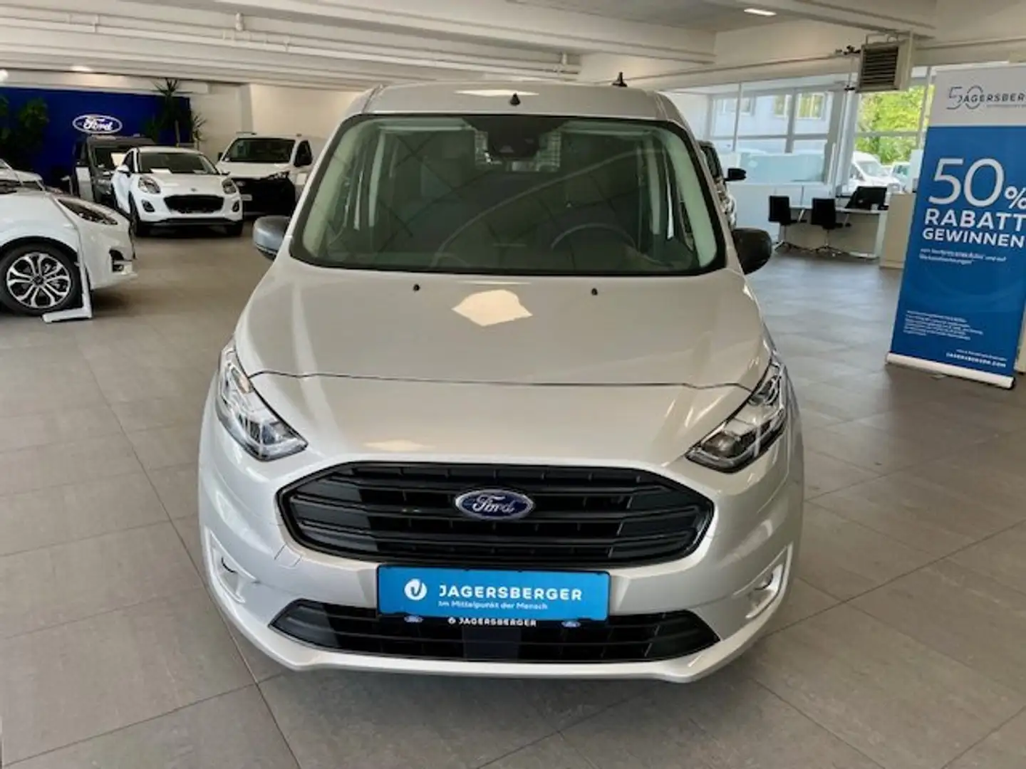 Ford Transit Connect L2 Trend 1,5 EcoBlue 100 PS Auto Silber - 2