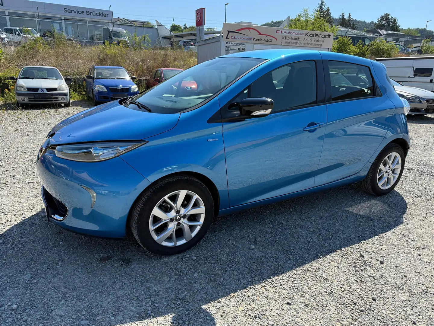 Renault ZOE Life Miet Batterie Navi/LED/Kamera/SHZ/PDC Blue - 2