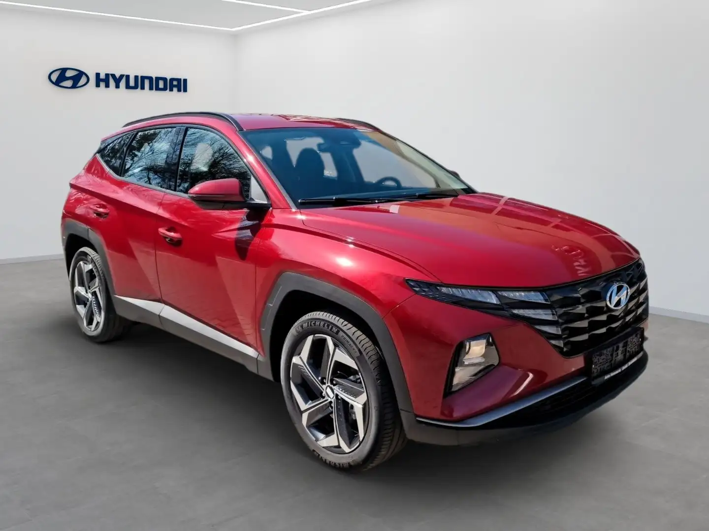 Hyundai TUCSON Plug-In Hybrid 4WD  +PDC+ KLIMA +TEMPOMAT Rot - 2