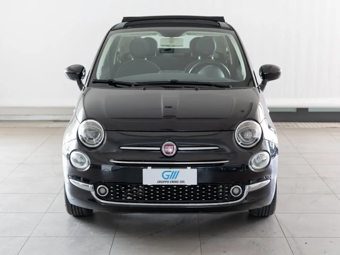 Fiat 500C 500C 1.2 Lounge 69cv-CABRIO-CLIMA- Negro - 2