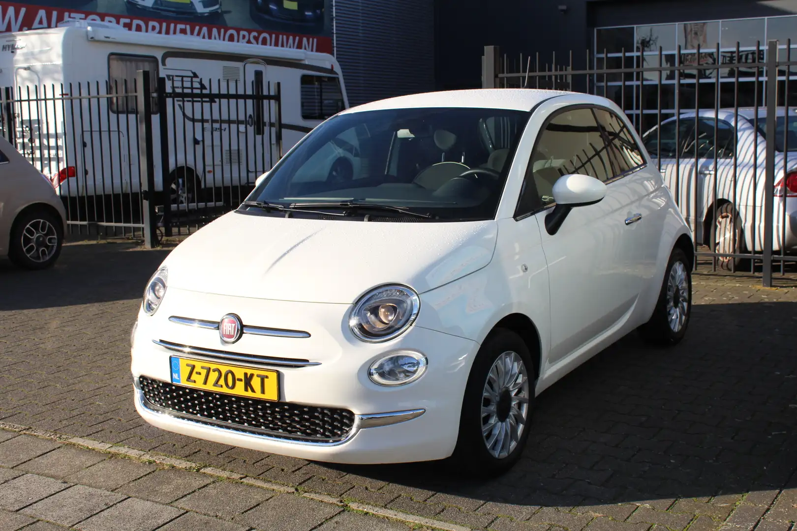 Fiat 500 1.2 Star Airco Tuuchscreen 7 Apple-Carplay Lmv Pdc Blanc - 2