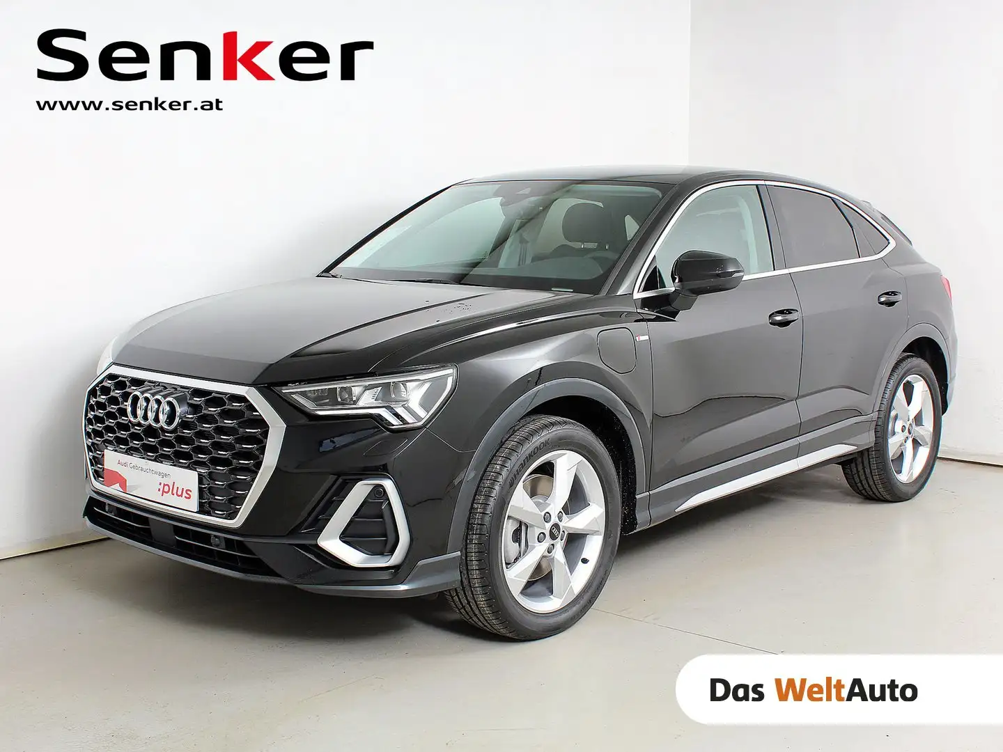 Audi Q3 e-tron 45 TFSI e S line ext Schwarz - 1