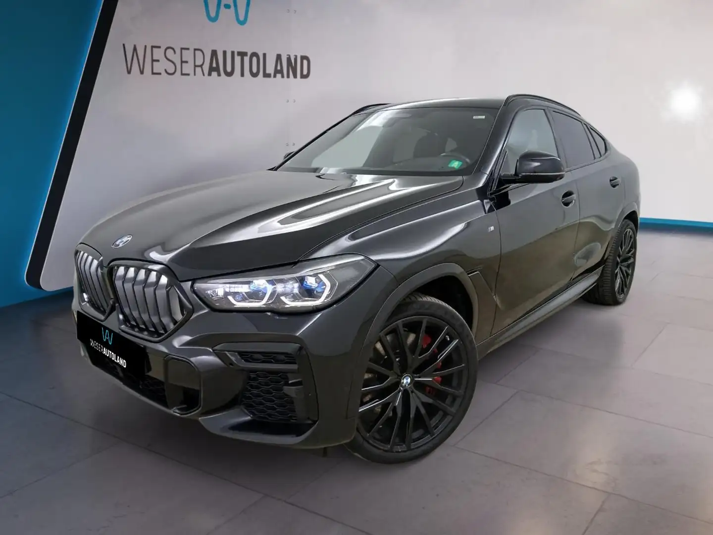 BMW X6 40d xD M Sport B&W TV LUFT LASER MASSAGE SKY Negru - 1