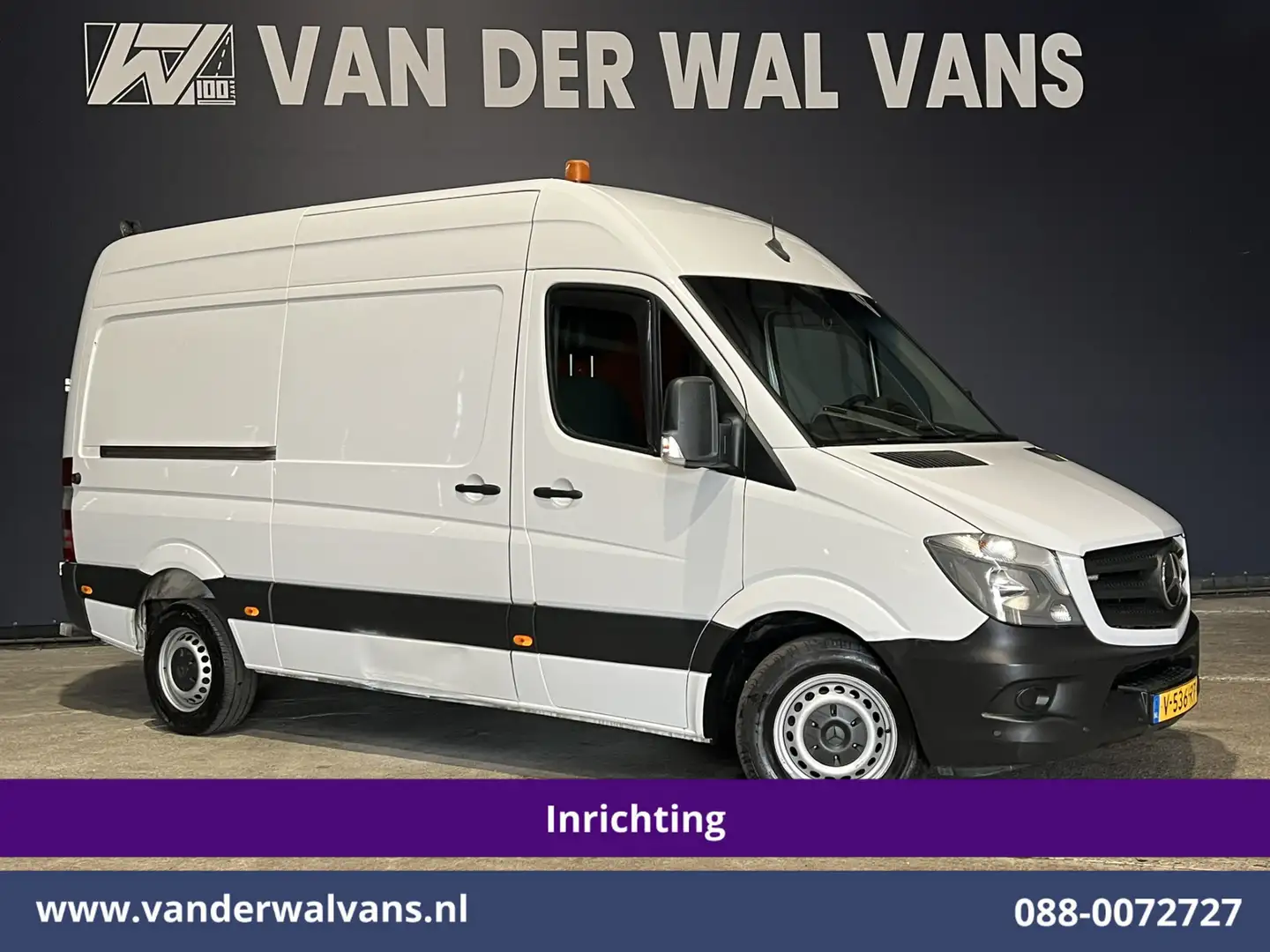 Mercedes-Benz Sprinter 314CDI 143pk L2H2 inrichting Euro6 Airco | Camera Wit - 1