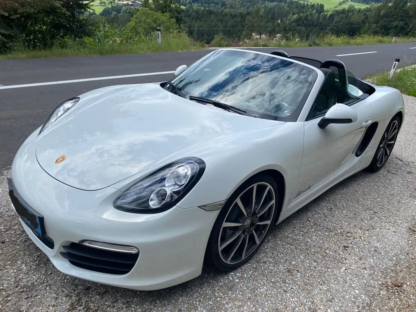 Porsche Boxster Boxster 981 2,7 DSG Weiß - 1