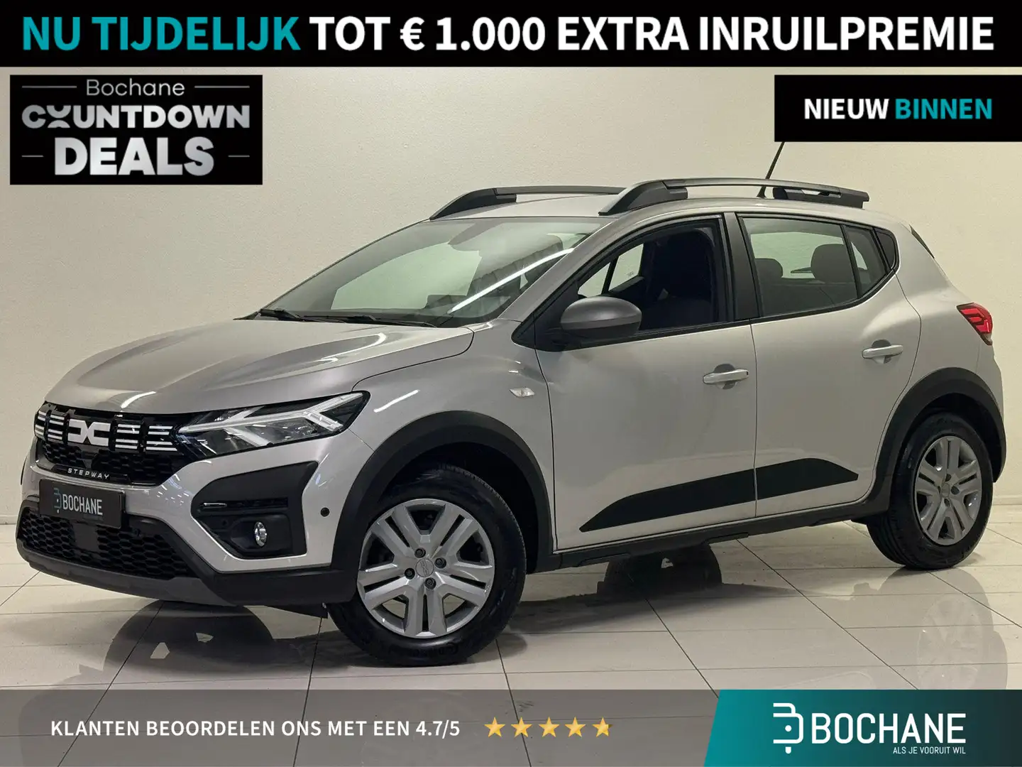 Dacia Sandero Stepway 1.0 TCe 100 ECO-G Expression | Apple CarPl Gris - 1