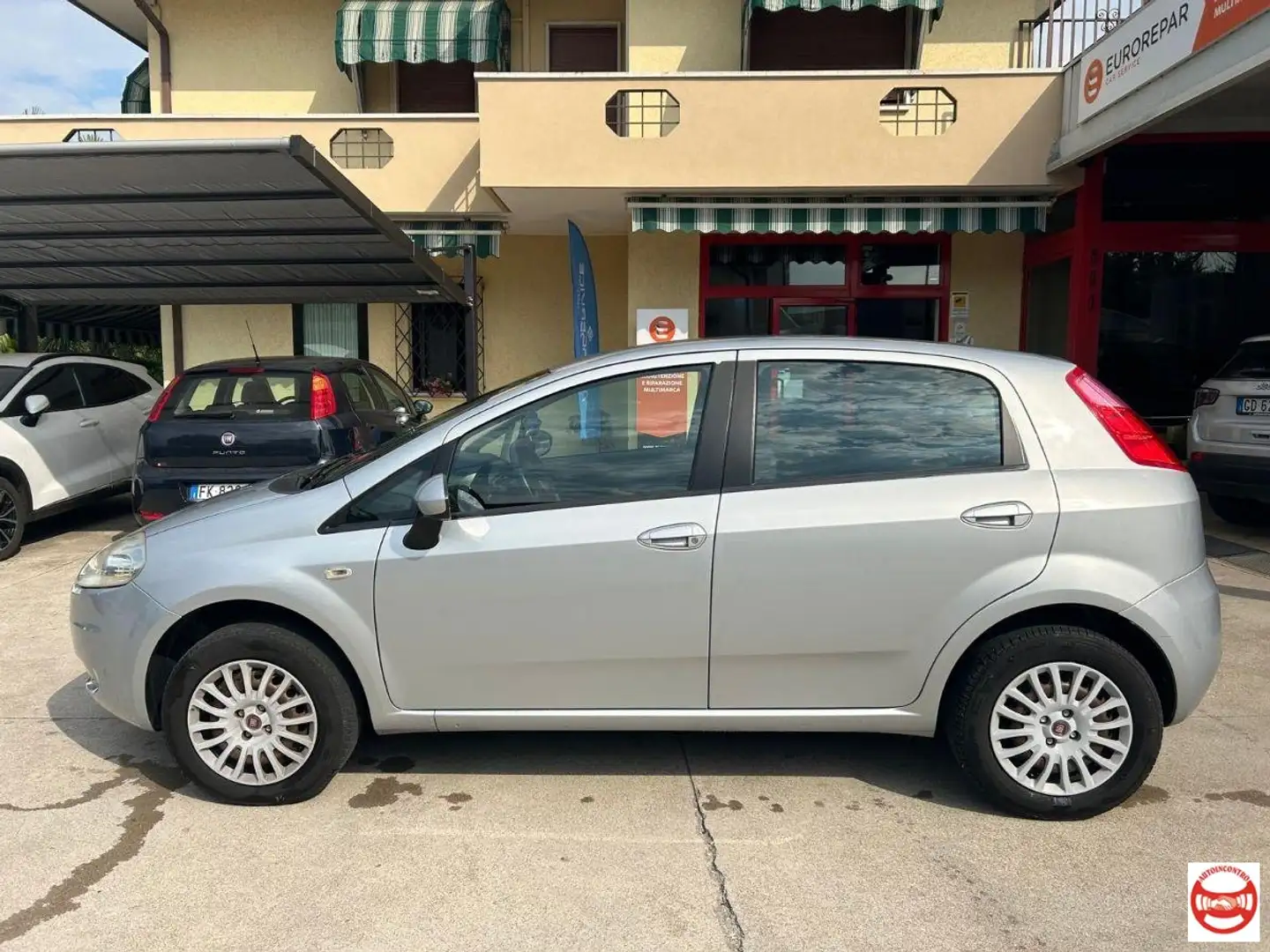 Fiat Grande Punto Grande  1.4 natural power Dynamic 77cv 5p Grigio - 2