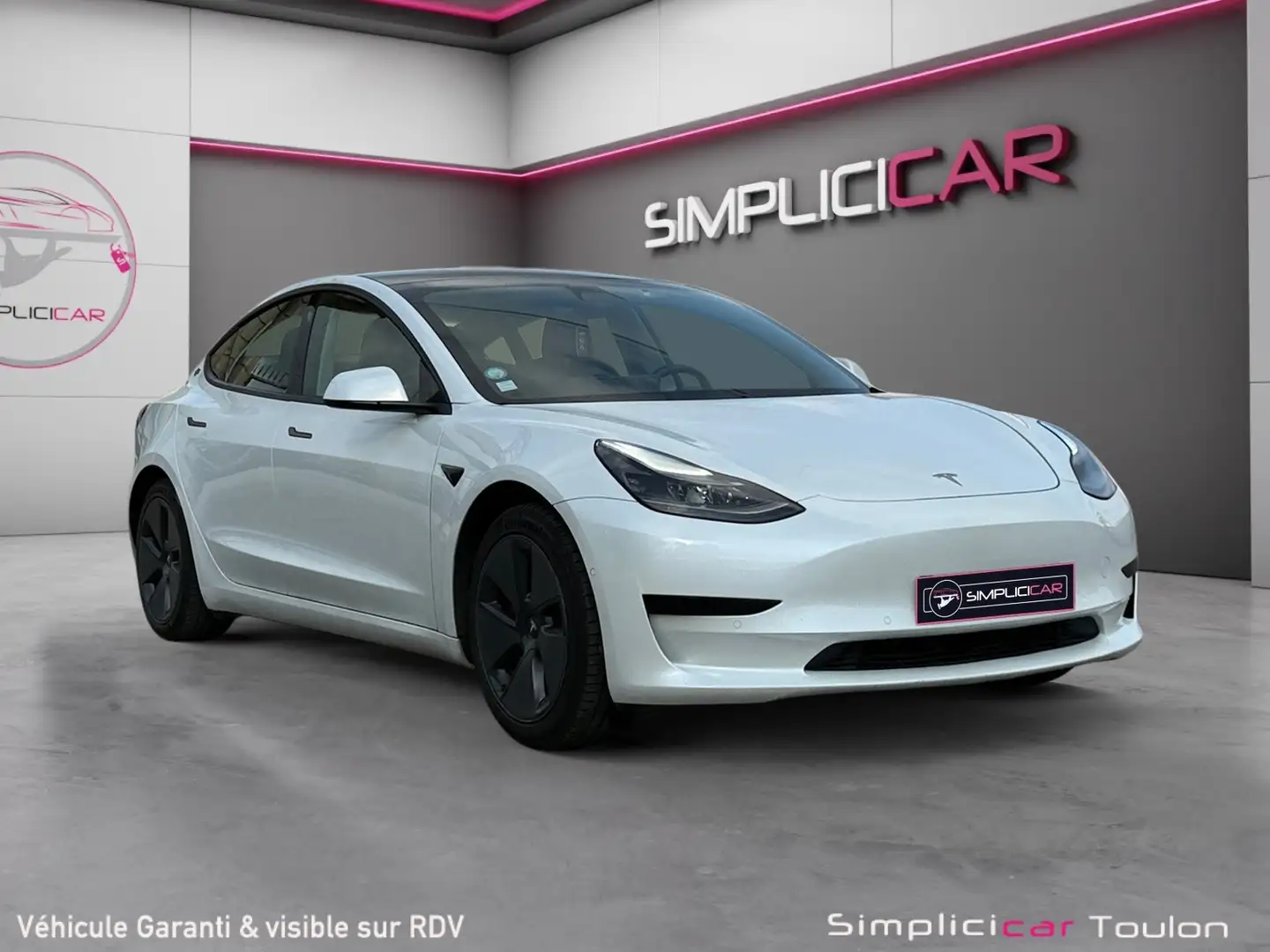 Tesla Model 3 Blanc - 1