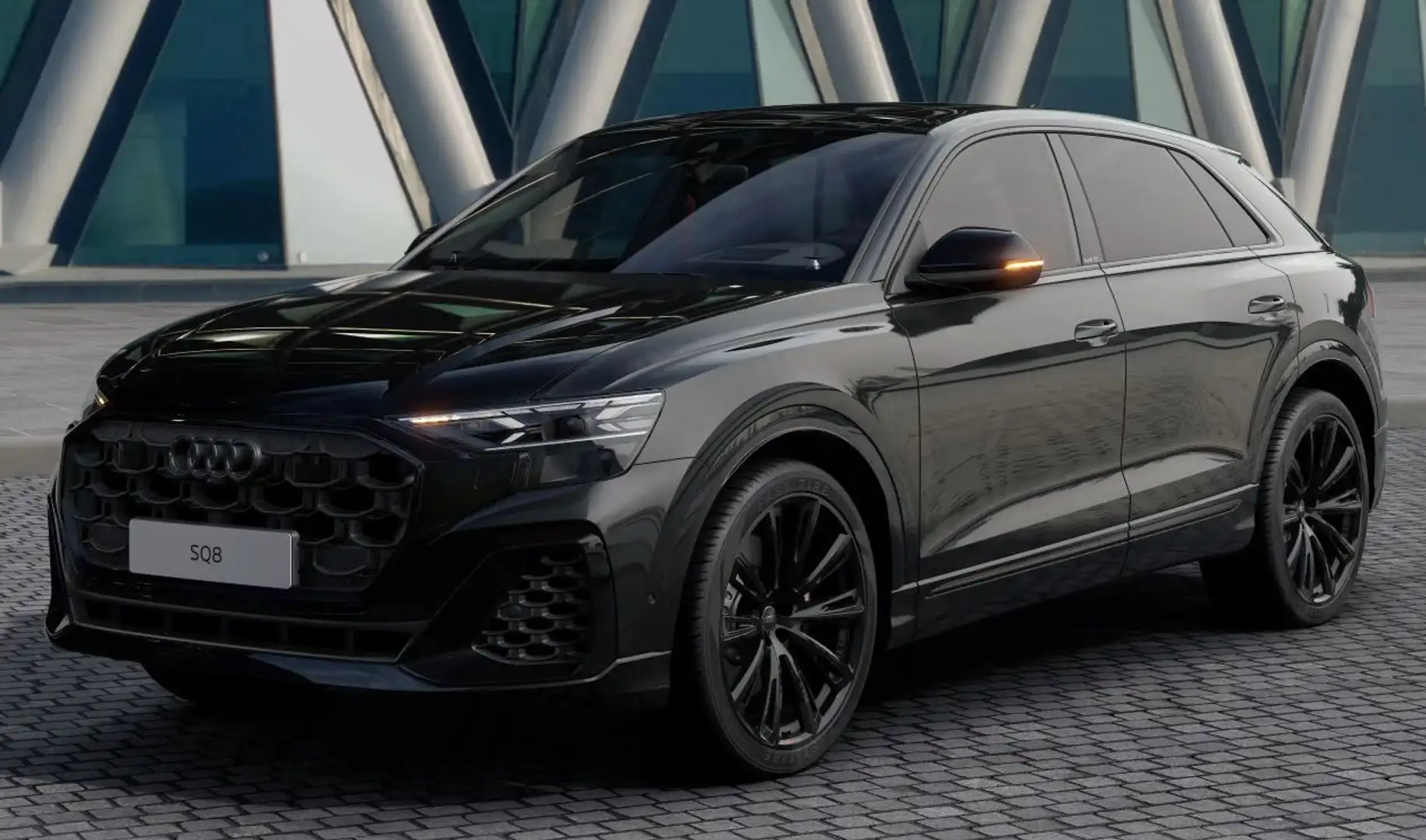 Audi SQ8 TFSI qu BLACK HuD B&O LASER 360° AHK PANO 23 Schwarz - 1