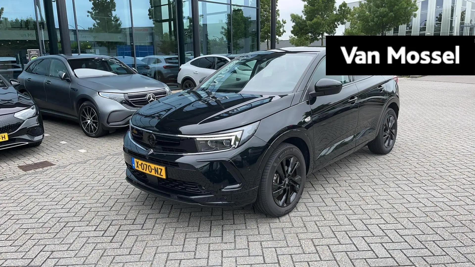Opel Grandland 1.2 Turbo Level 4 Automaat | GS Line | Stoel & Stu Zwart - 1