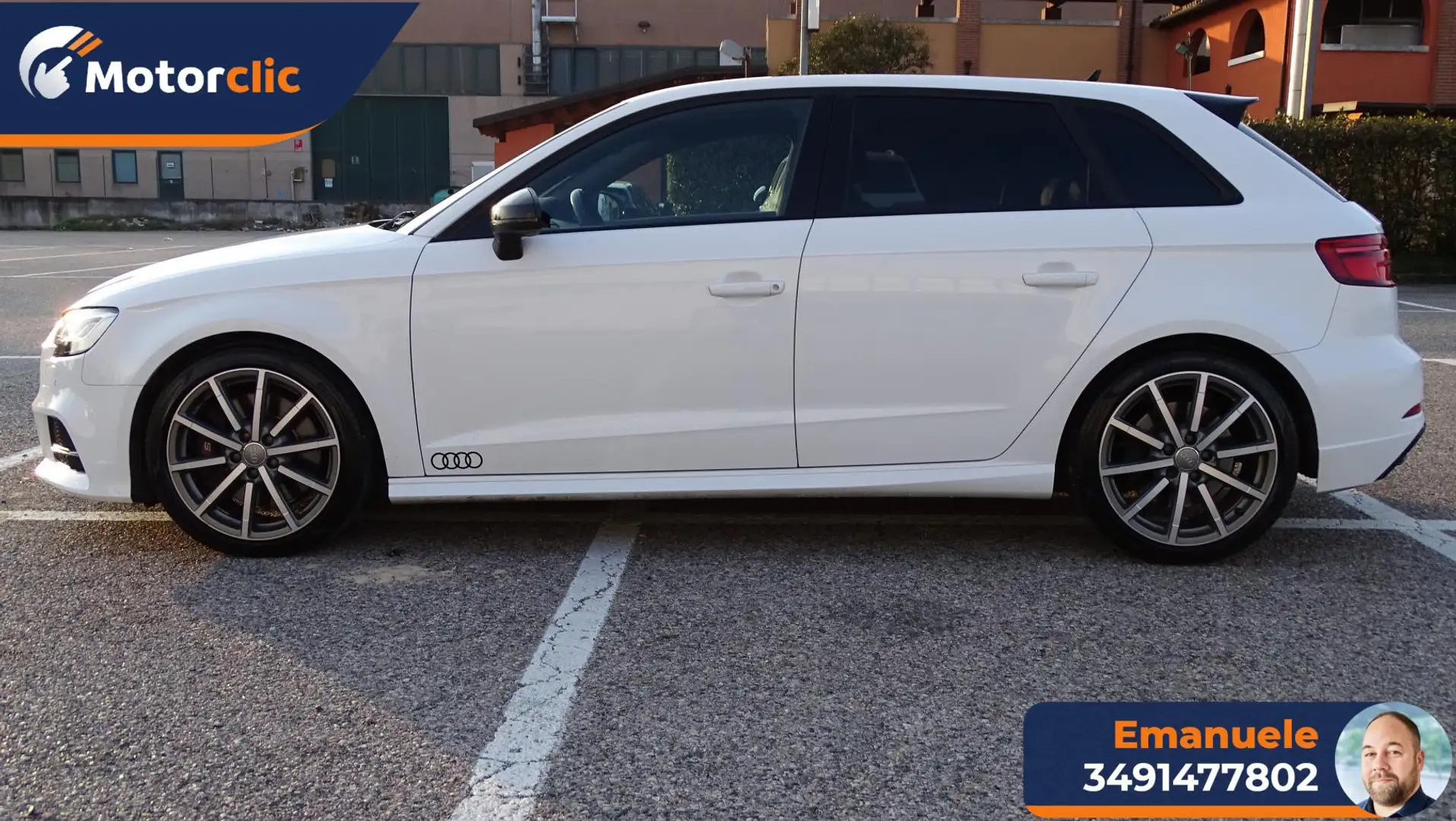 Audi S3 SPB 2.0 TFSI 300 CV quattro S tronic Weiß - 2