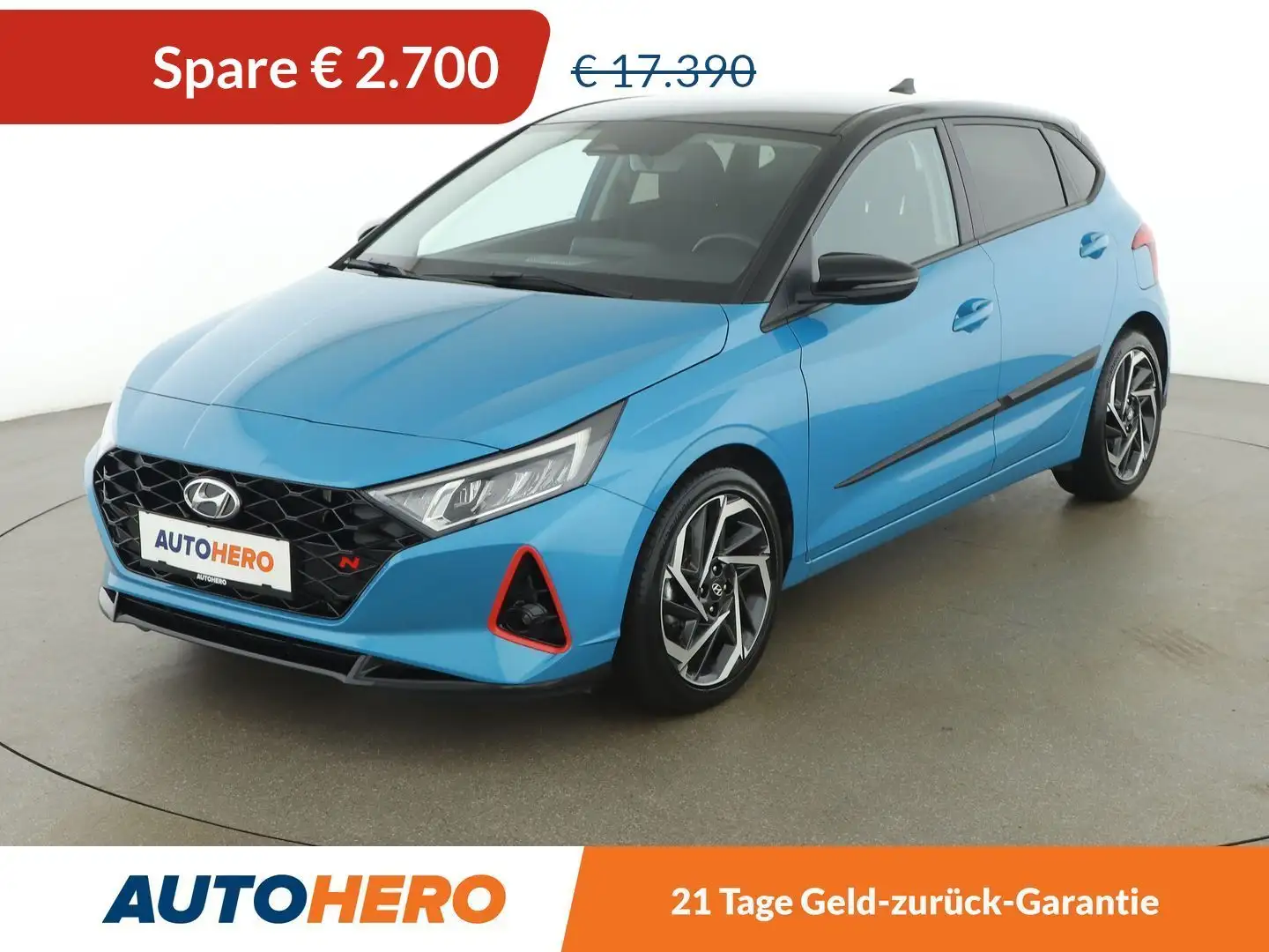 Hyundai i20 1.0 TGDI Trend Line *LED*SHZ*SPUR*CAM* Blau - 1
