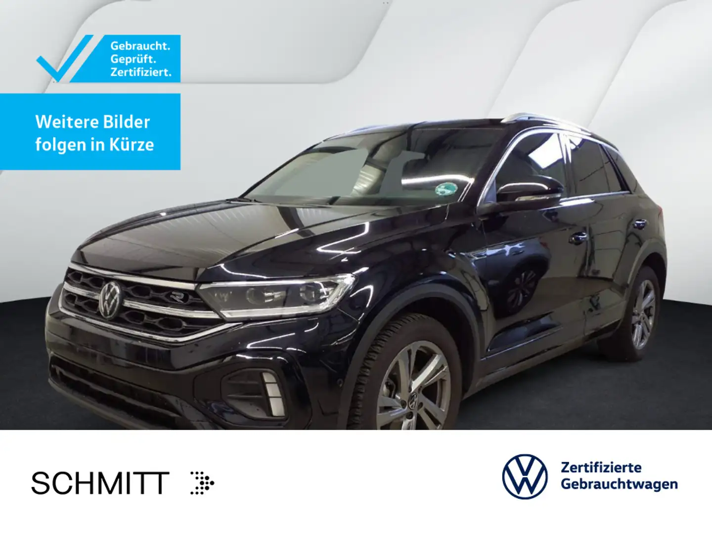 Volkswagen T-Roc T-ROC 1.5 TSI DSG R-LINE*AHK*KAMERA*NAVI*LED-PLU Negro - 1