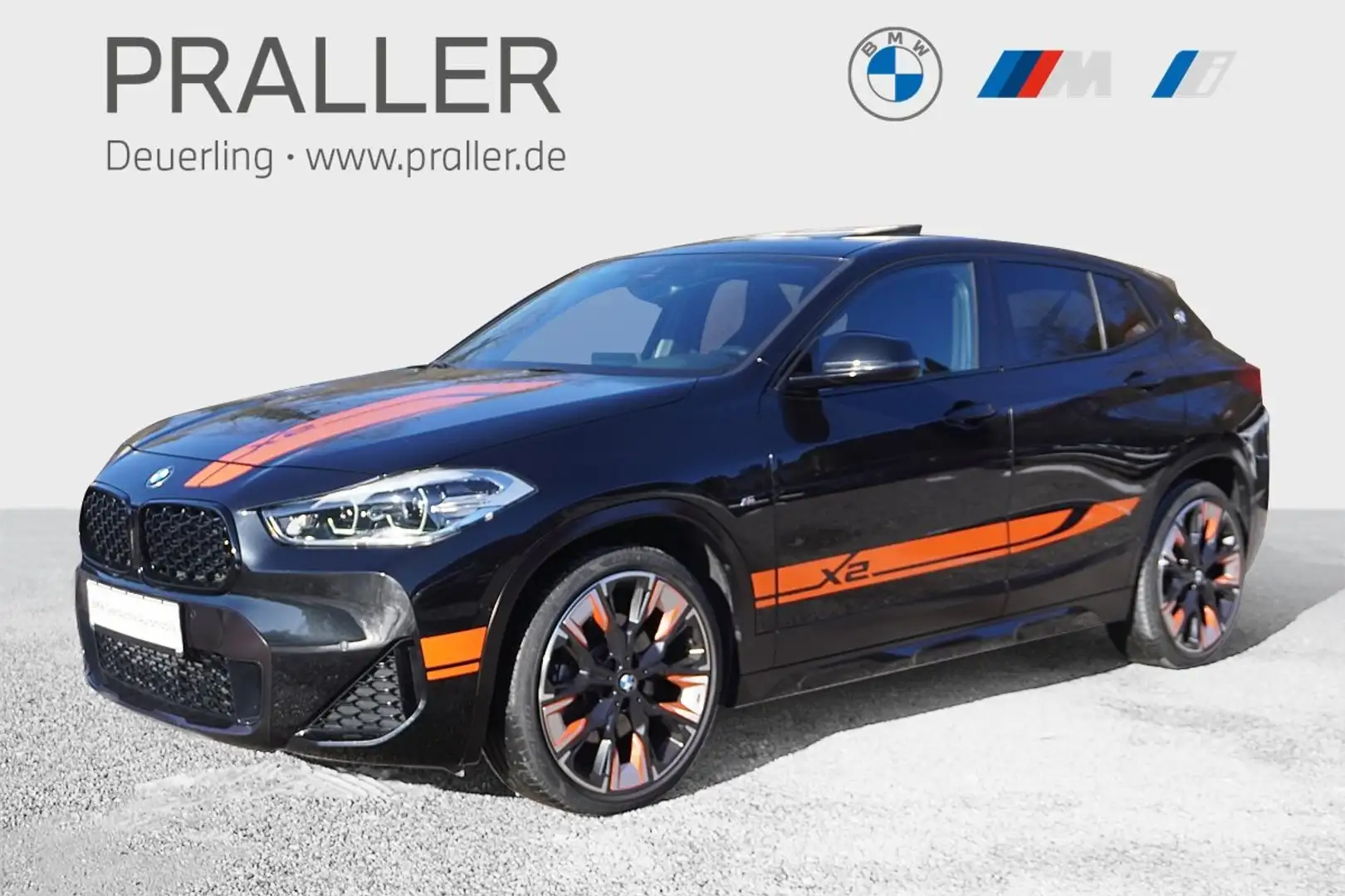 BMW X2 sDrive20i Edition M Mesh HeadUp Kamera Glasdach M- Schwarz - 1