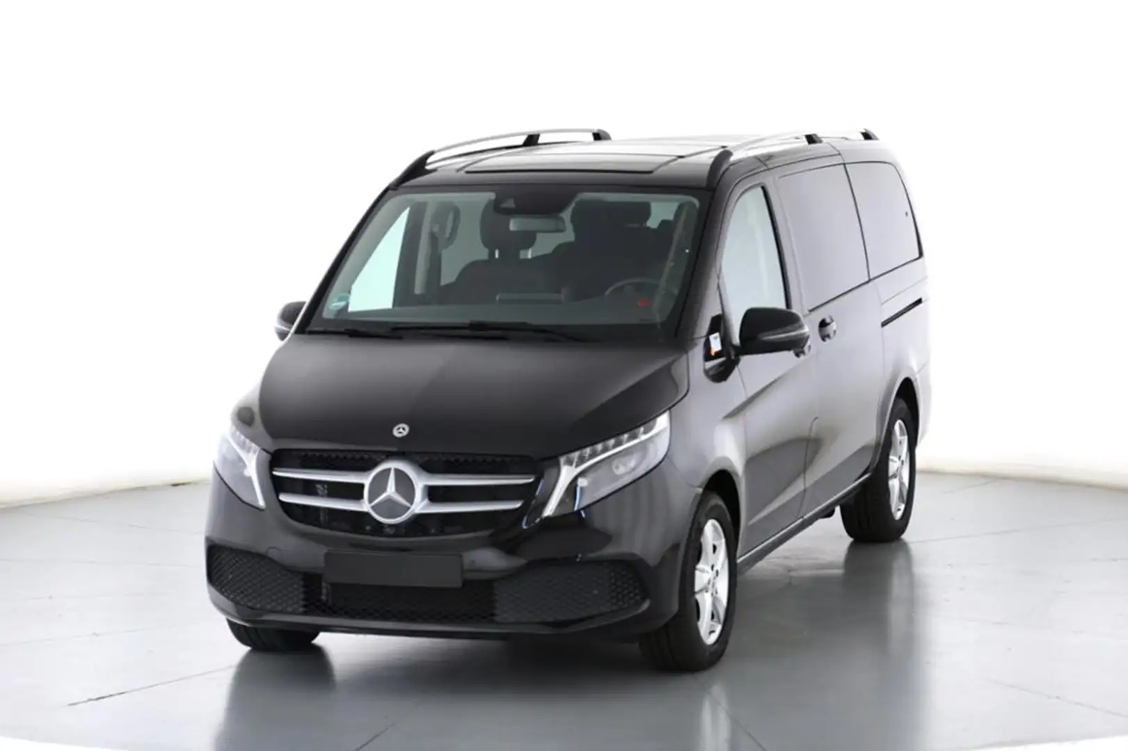 Mercedes-Benz V 300 d 4MATIC AVANTGARDE Lang 360° Kamera Zwart - 1