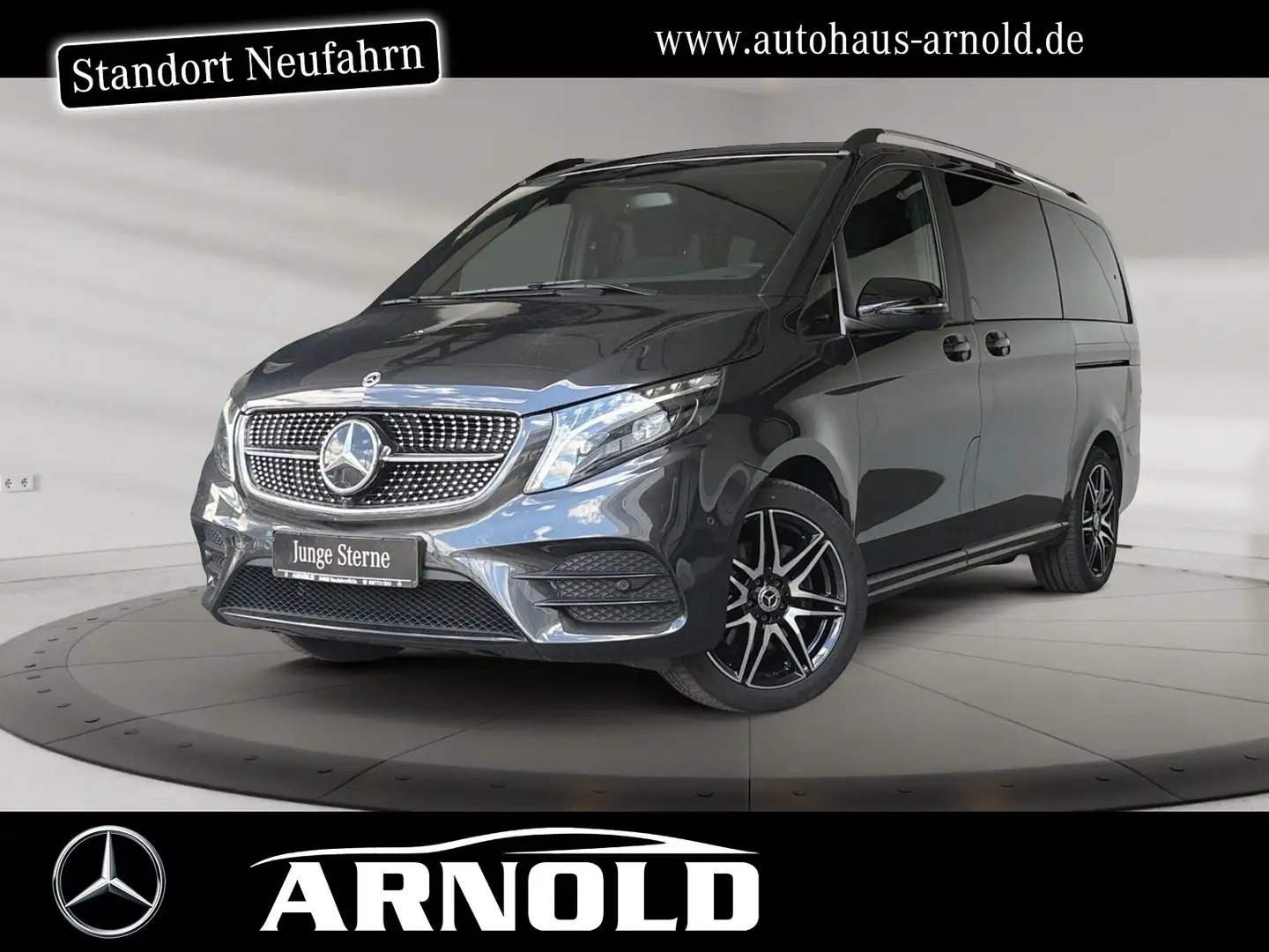 Mercedes-Benz V 300 V 300 d 4M AMG-Line Lang PanoD. AIRMATIC Liege-P Серый - 1