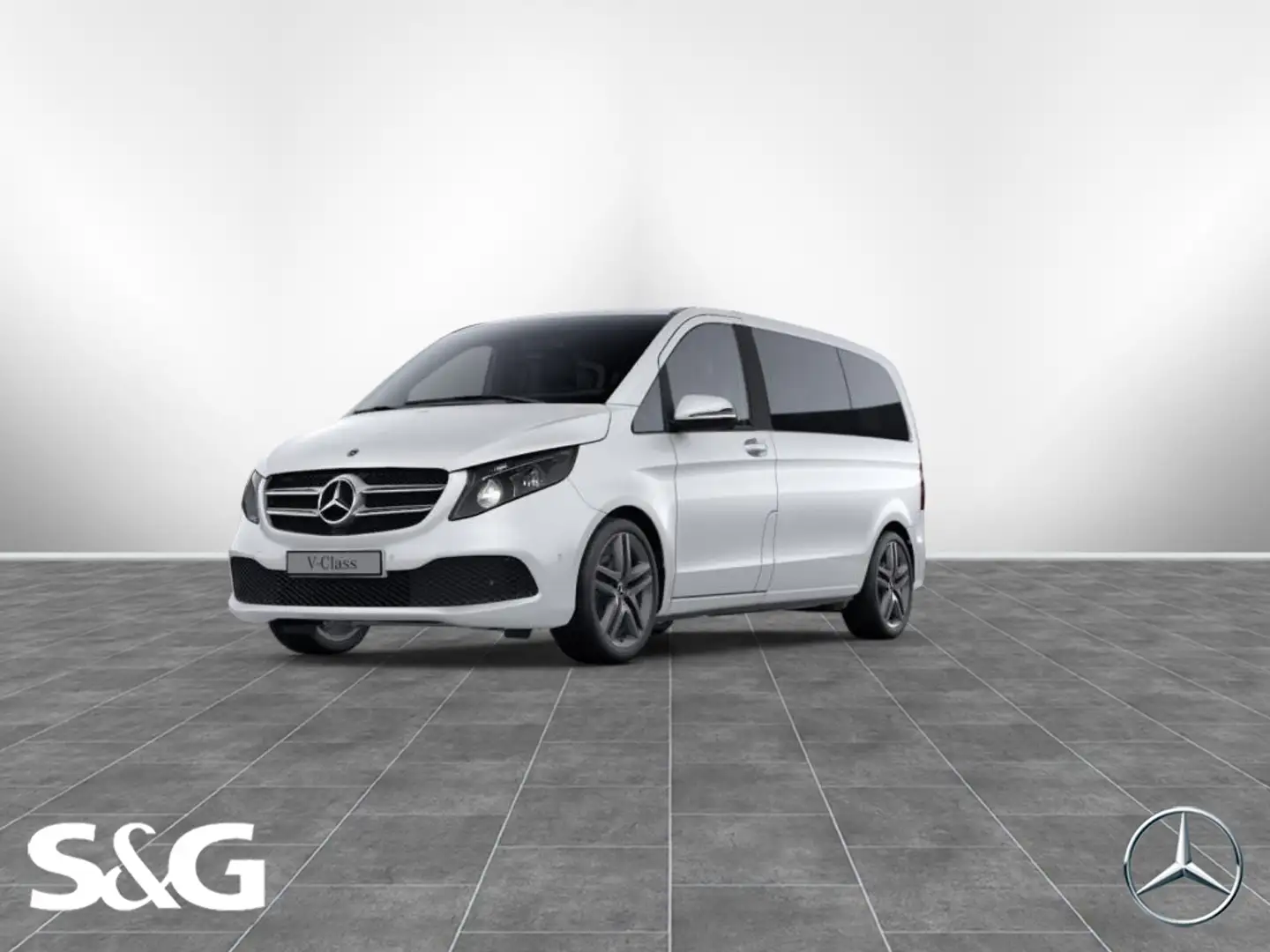 Mercedes-Benz V 250 d 4MATIC EDITION Kompakt AHK KAMERA SHZ Weiß - 1