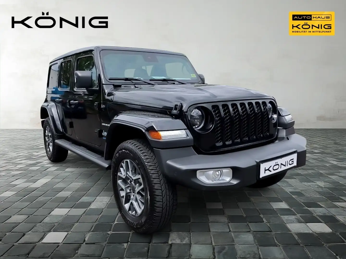 Jeep Wrangler 2.0 4x4 SAHARA *LEDERKLIMA*PDC*KAMERA Schwarz - 2