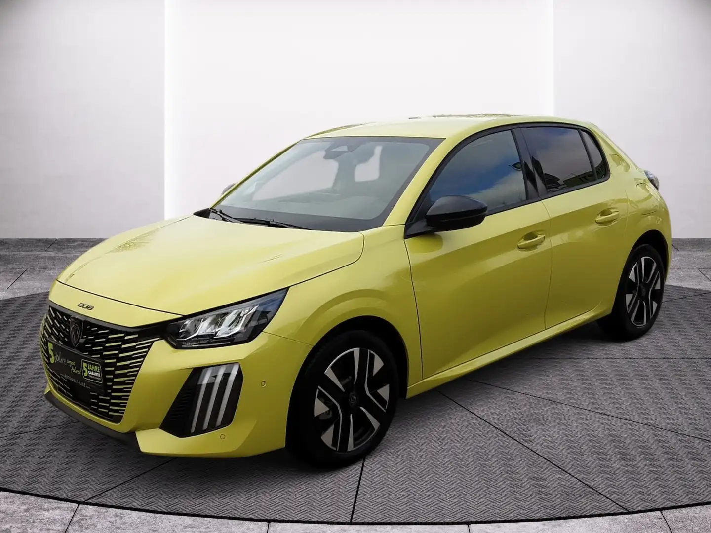 Peugeot 208 ALLURE 100PS ACC+SHZ+Winterp.+360+Kam.+PDC Gelb - 2