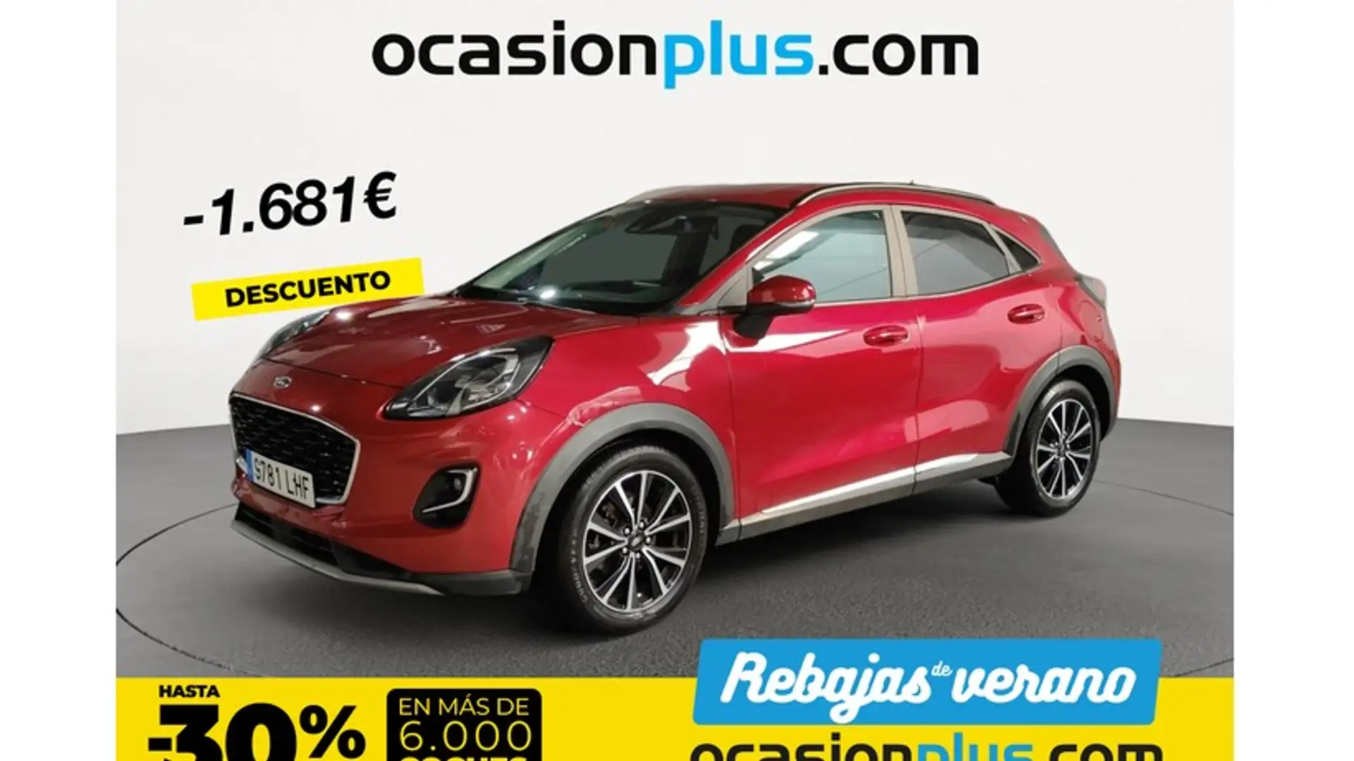 Ford Puma 1.0 EcoBoost Titanium 125 Rot - 1