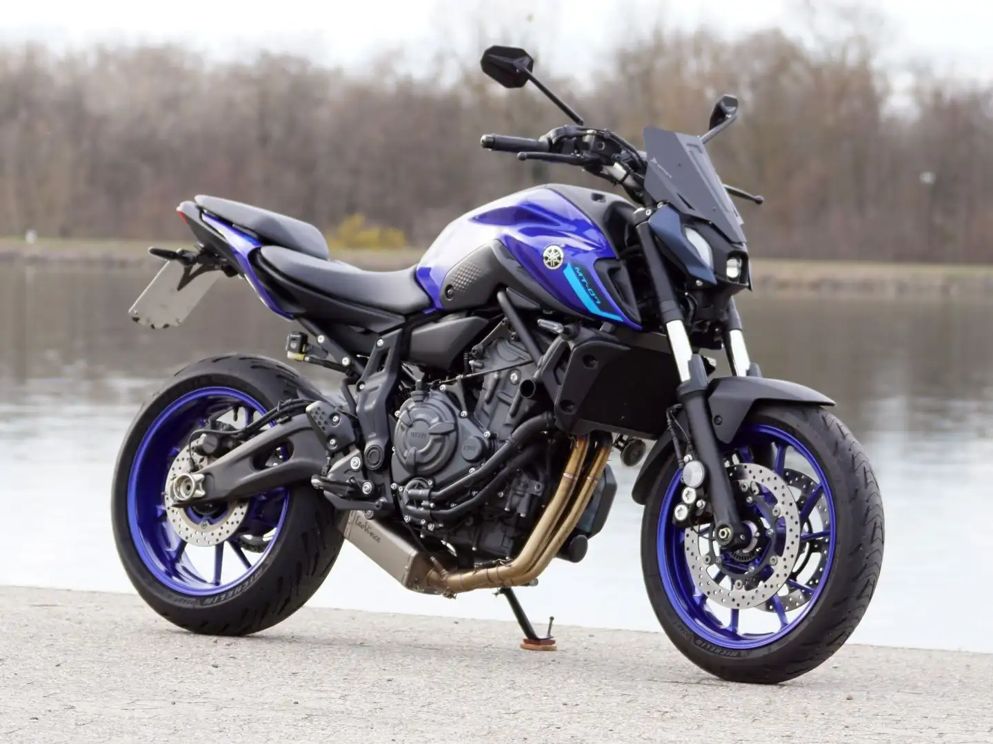 Yamaha MT-07 Blau - 2