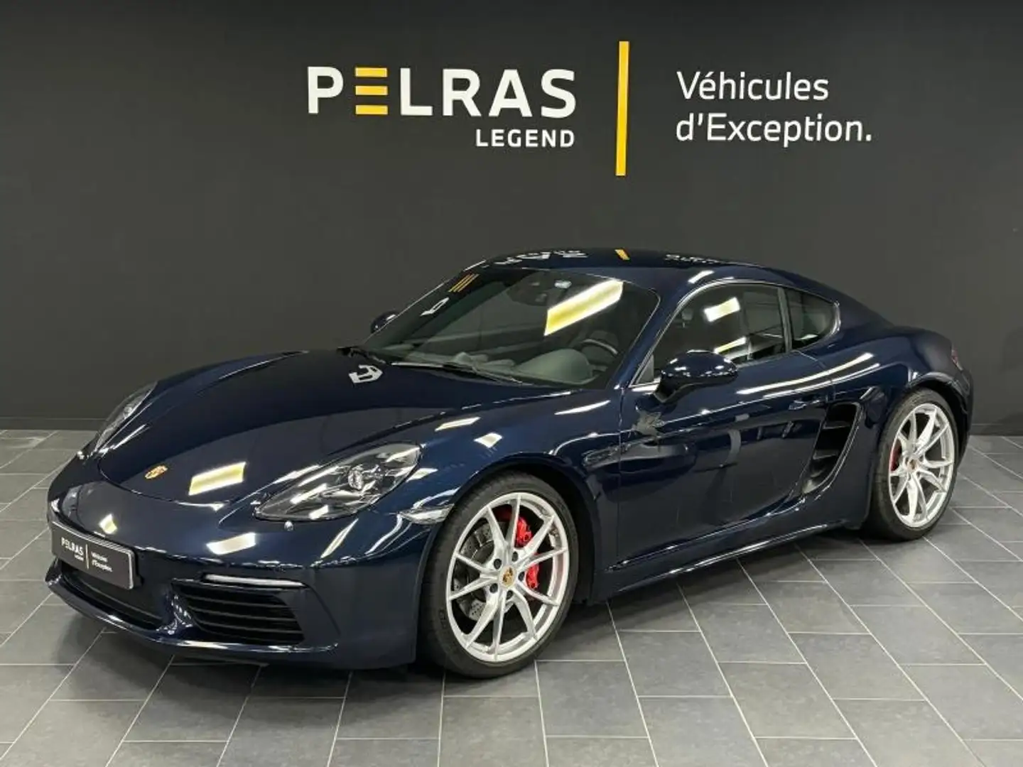 Porsche Cayman 2.5 350ch S PDK Euro6 Azul - 1