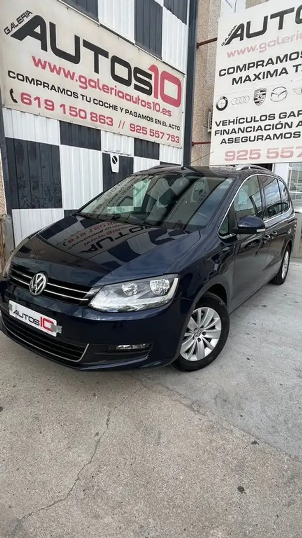 Volkswagen Sharan Advance 2.0 TDI 135kW184CV BMT Blau - 1
