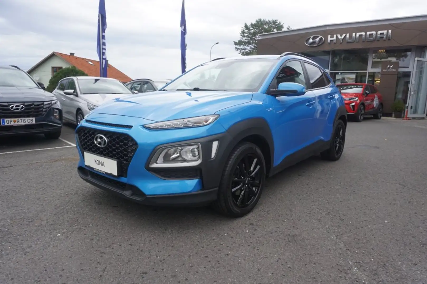 Hyundai KONA Level 3 1,0 T-GDi 2WD Blau - 1