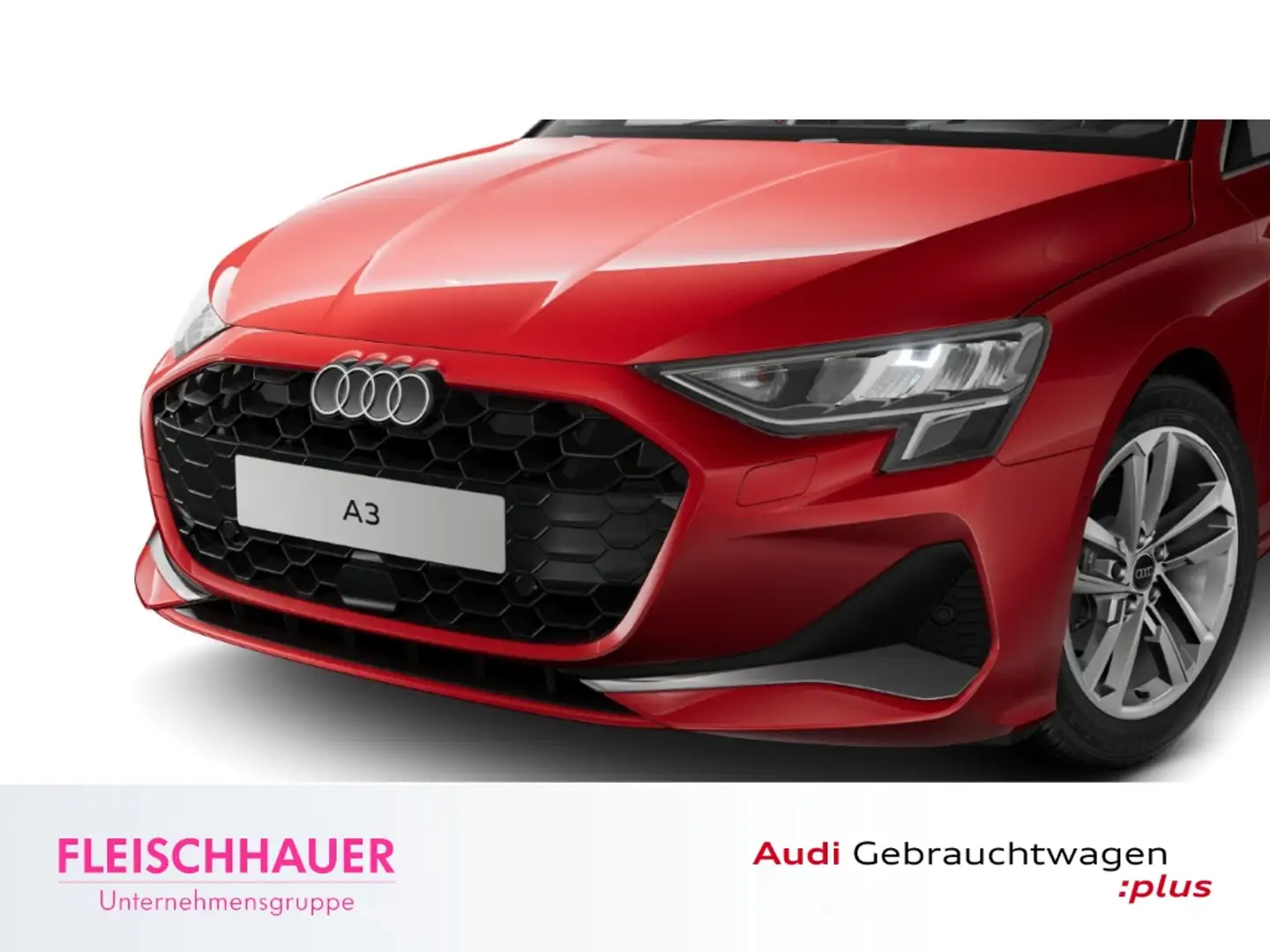 Audi A3 Sportback 30 TFSI advanced 1.5 HUD+AHK+Navi+LED+So Rot - 2