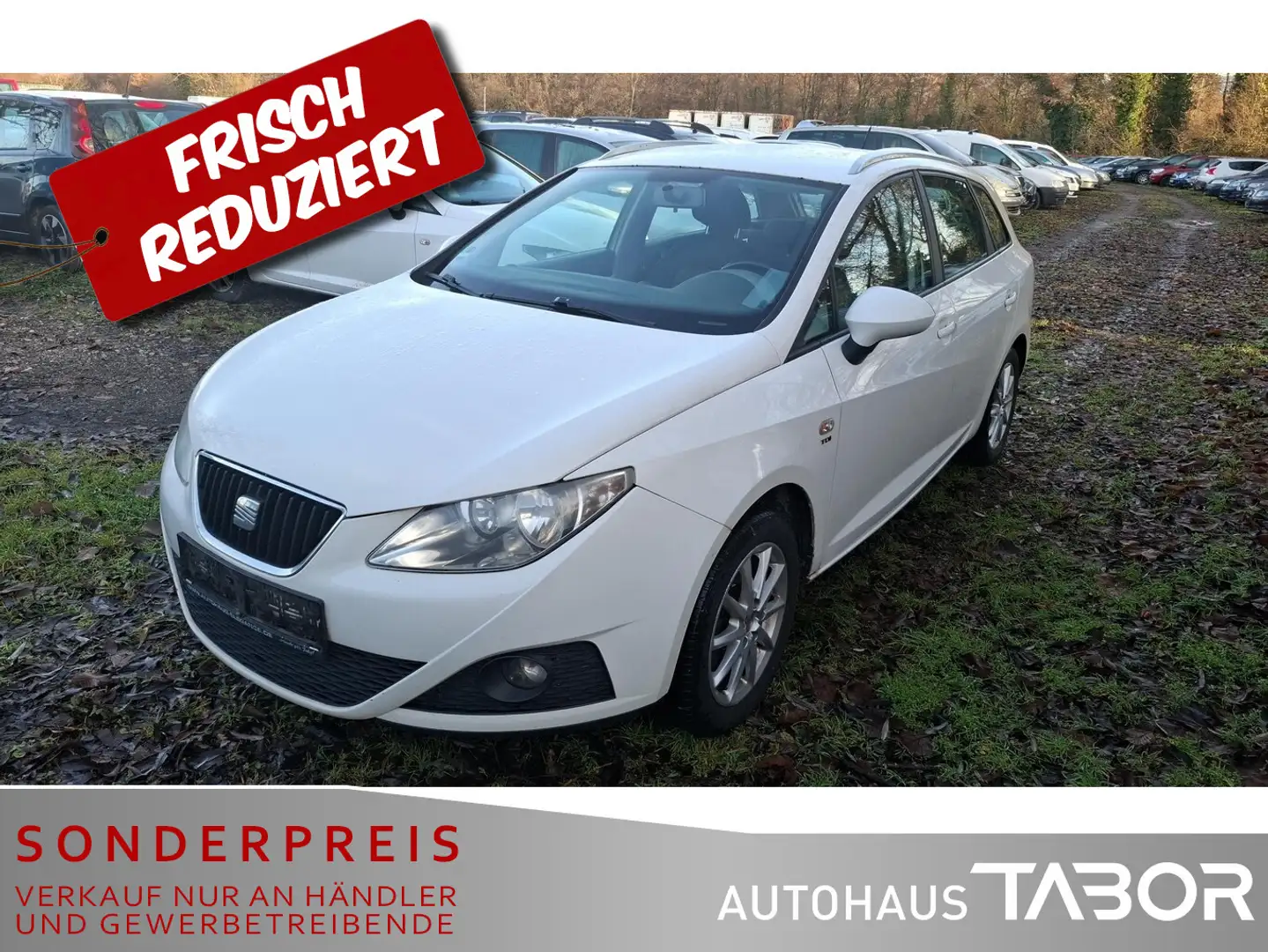SEAT Ibiza 1.6 TDI ST Style Kombi LM Klima TÜV 09/26 Weiß - 2