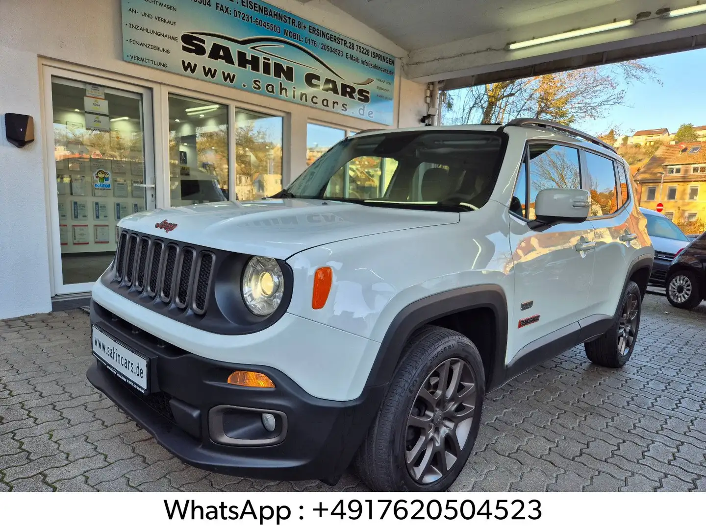 Jeep Renegade 2.0D 4WD Limited NAVI/SCHIEBEDACH/XENON Weiß - 1