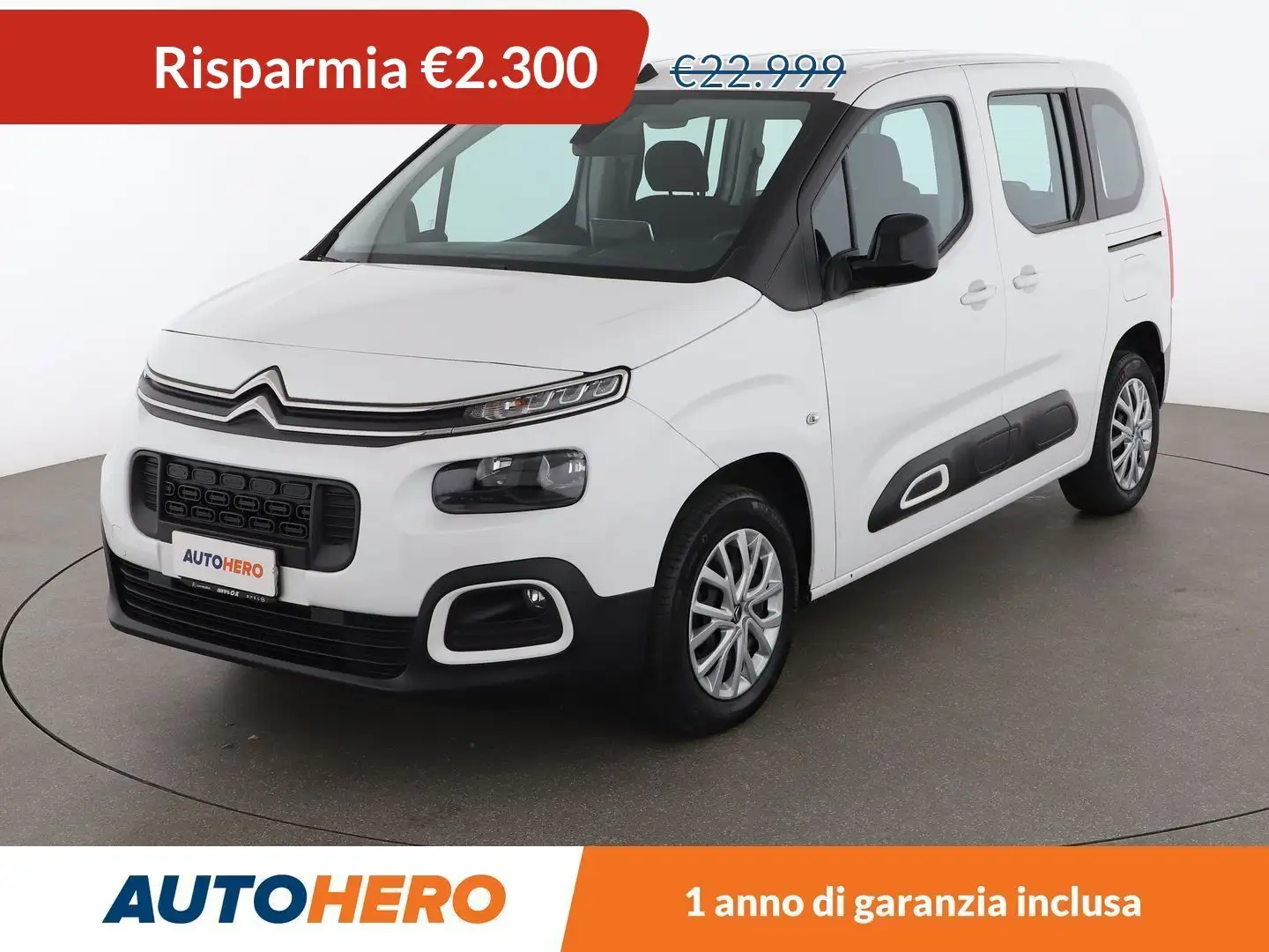 Citroen Berlingo 1.2 PureTech Feel M 110 CV Bianco - 1