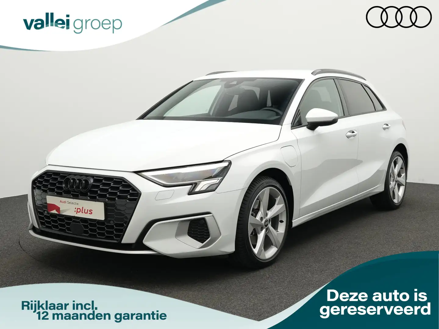 Audi A3 Sportback 40 TFSI e 204 pk S-tronic Advanced editi Blanc - 1