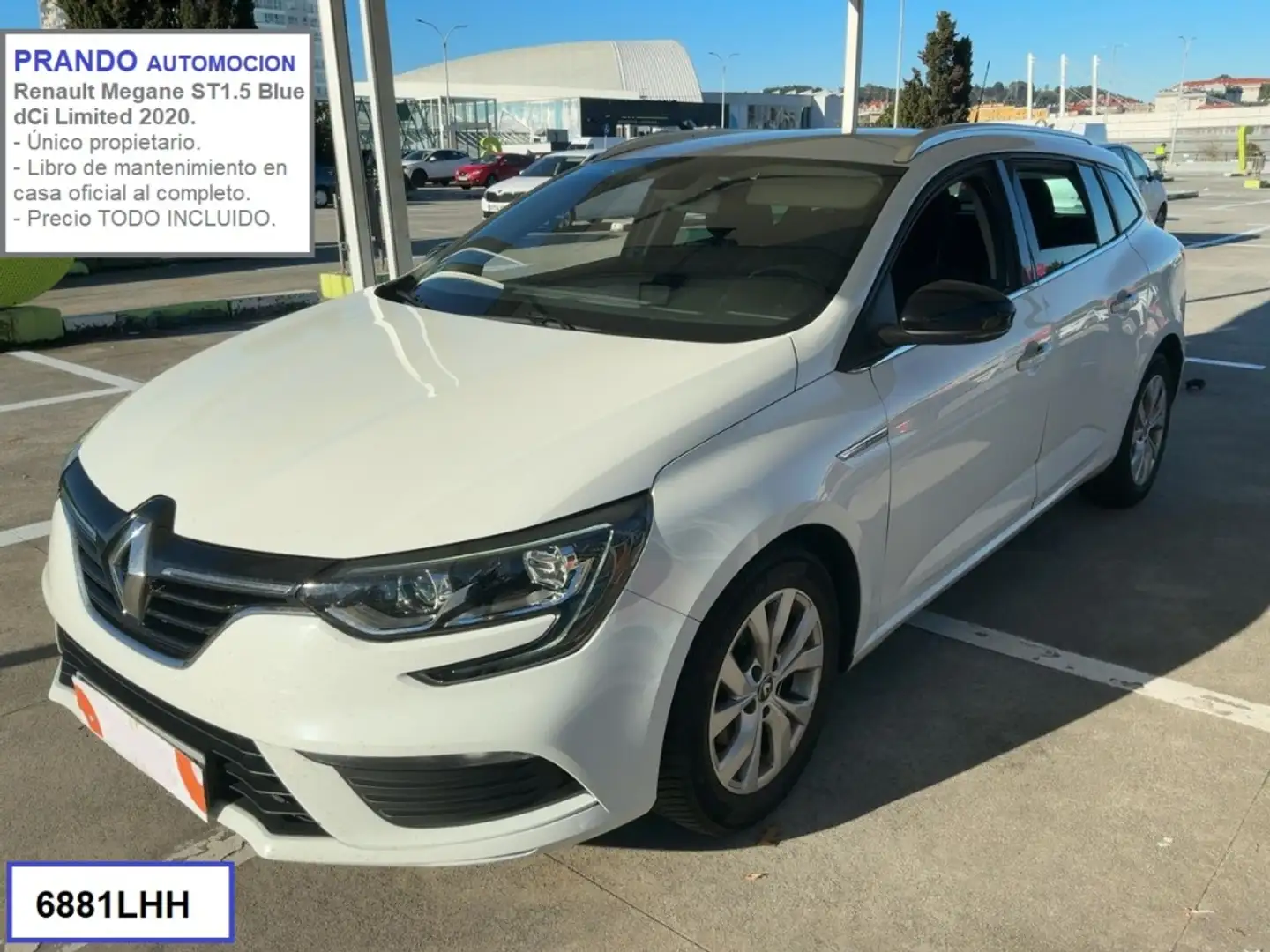 Renault Megane S.T. 1.5dCi Blue Limited 85kW Blanco - 1