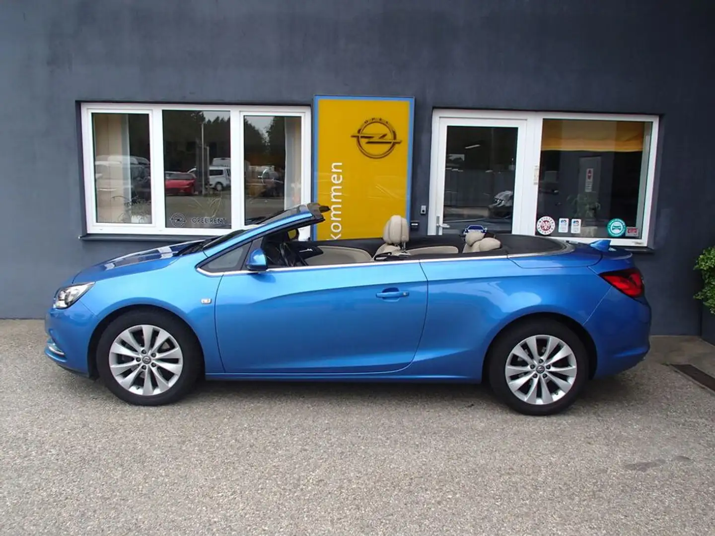 Opel Cascada Innovation Vollausstattung Blau - 2